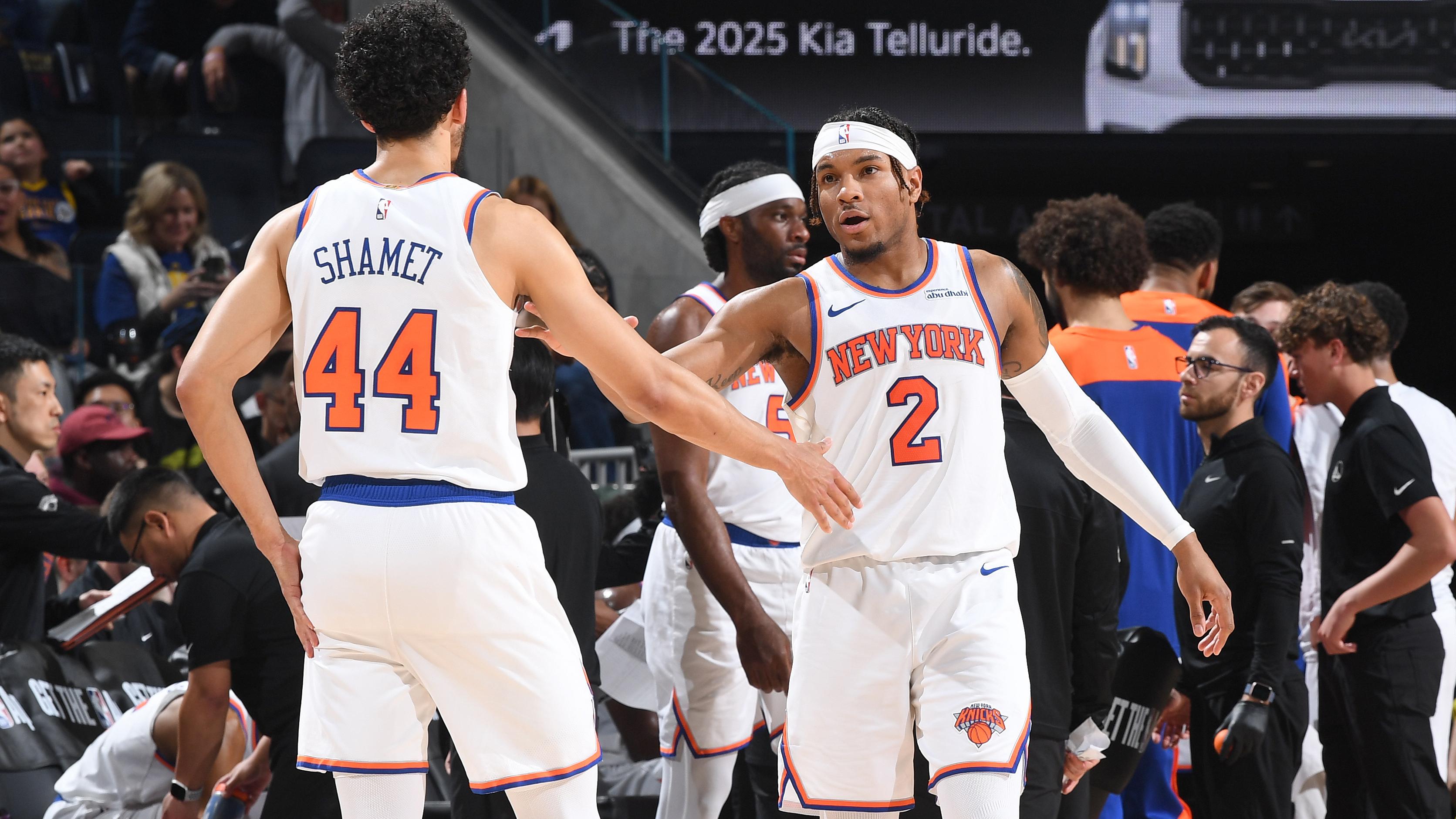 New York Knicks v Golden State Warriors