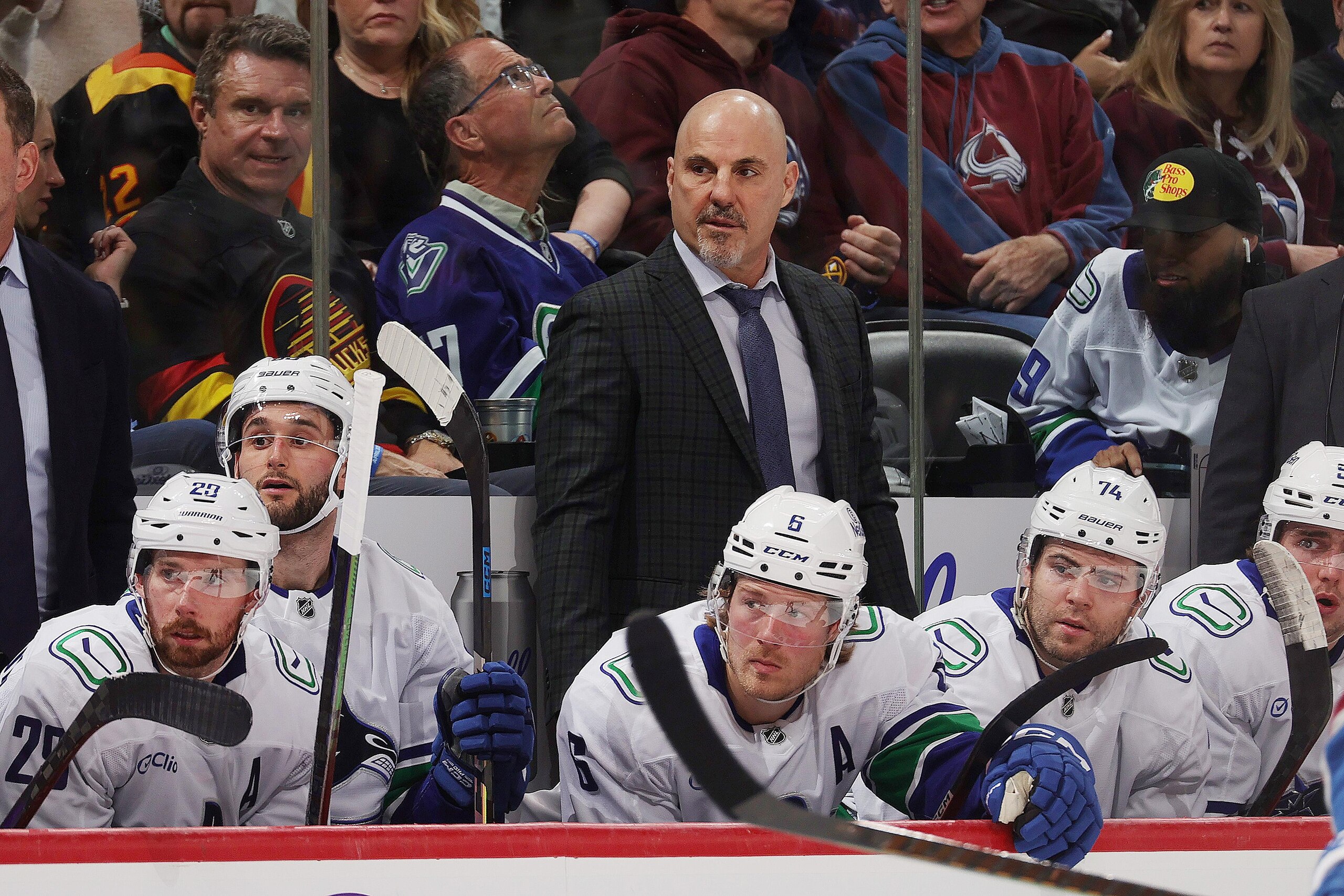 Vancouver Canucks v Colorado Avalanche
