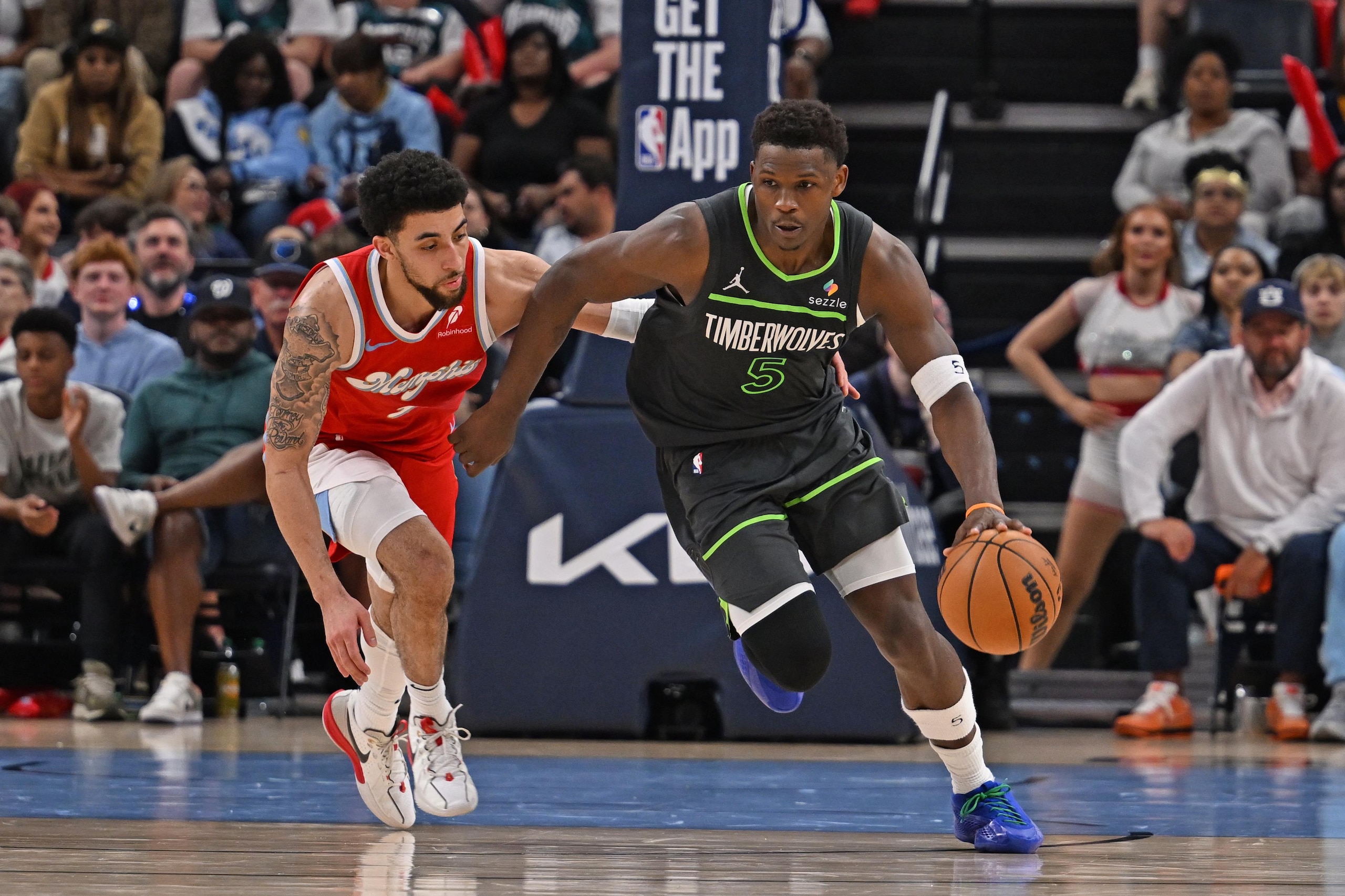 Minnesota Timberwolves v Memphis Grizzlies Minnesota Timberwolves v Memphis Grizzlies