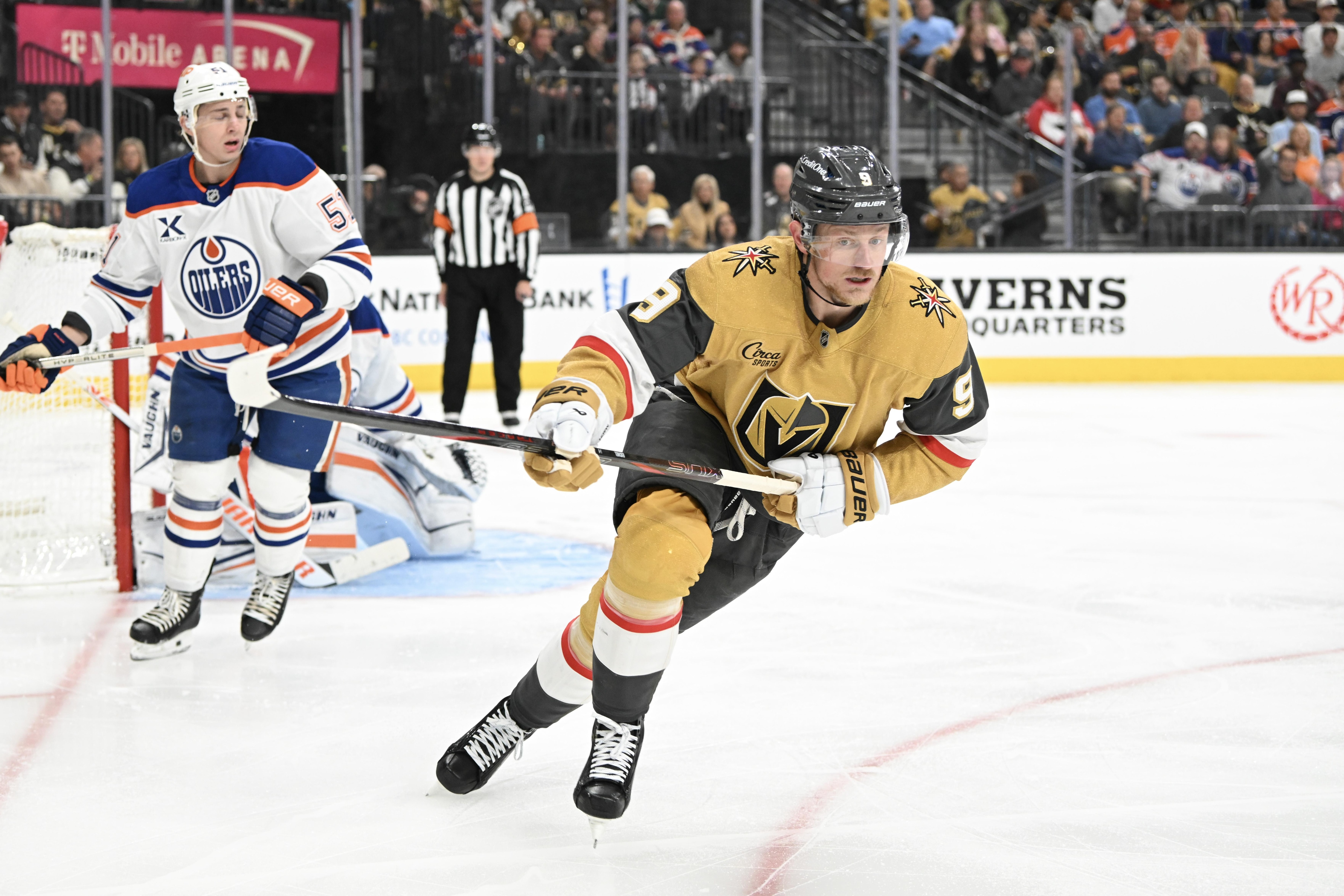 Edmonton Oilers v Vegas Golden Knights