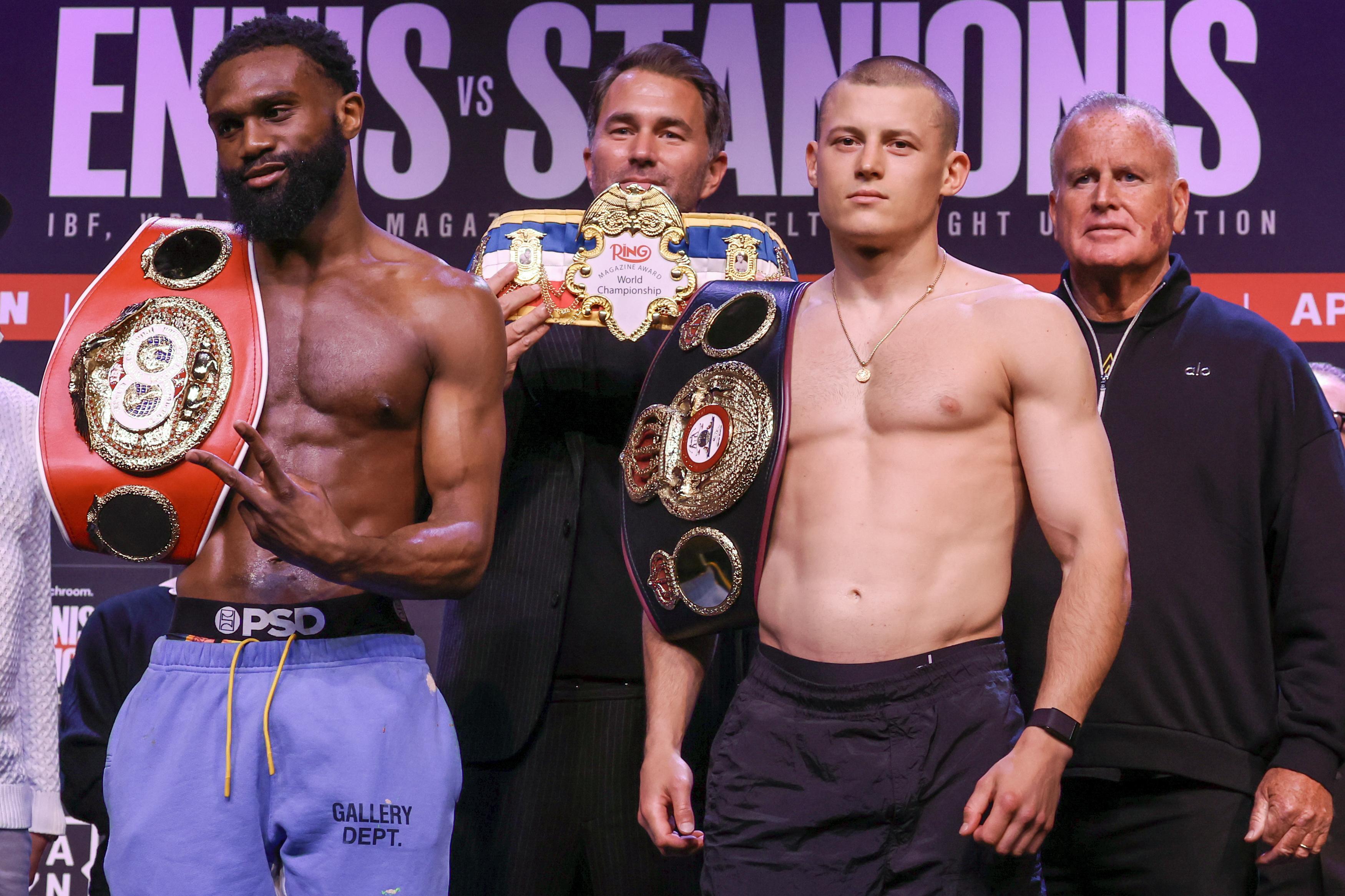 Ennis v Stanionis - Weigh-In