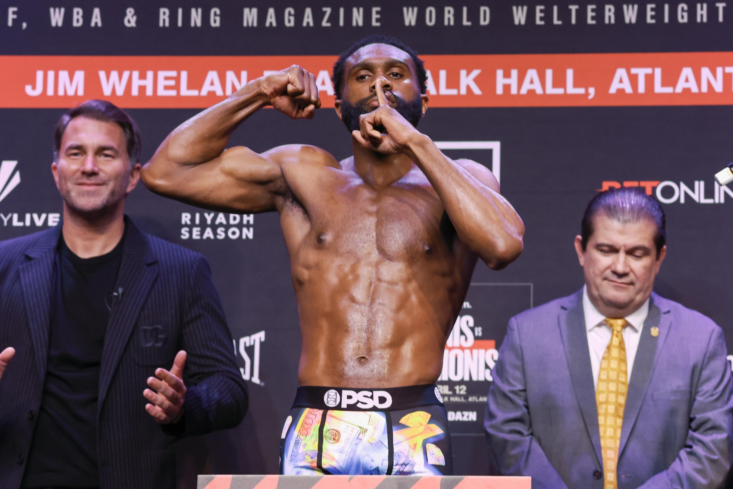 Ennis v Stanionis - Weigh-In Ennis v Stanionis - Weigh-In