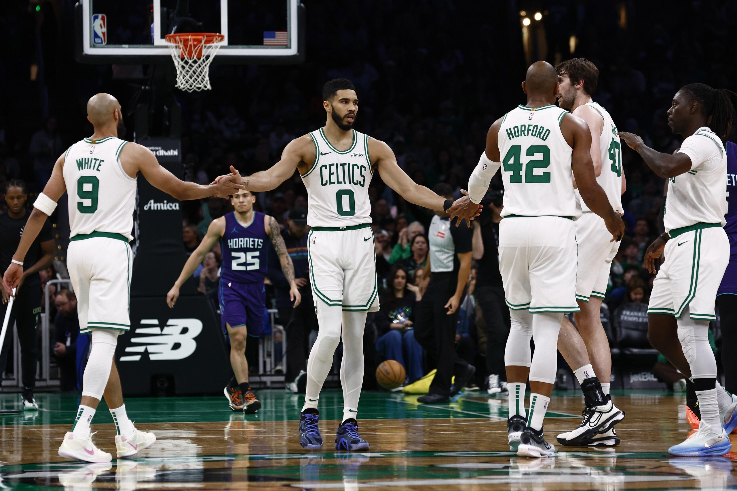 Charlotte Hornets v Boston Celtics Charlotte Hornets v Boston Celtics