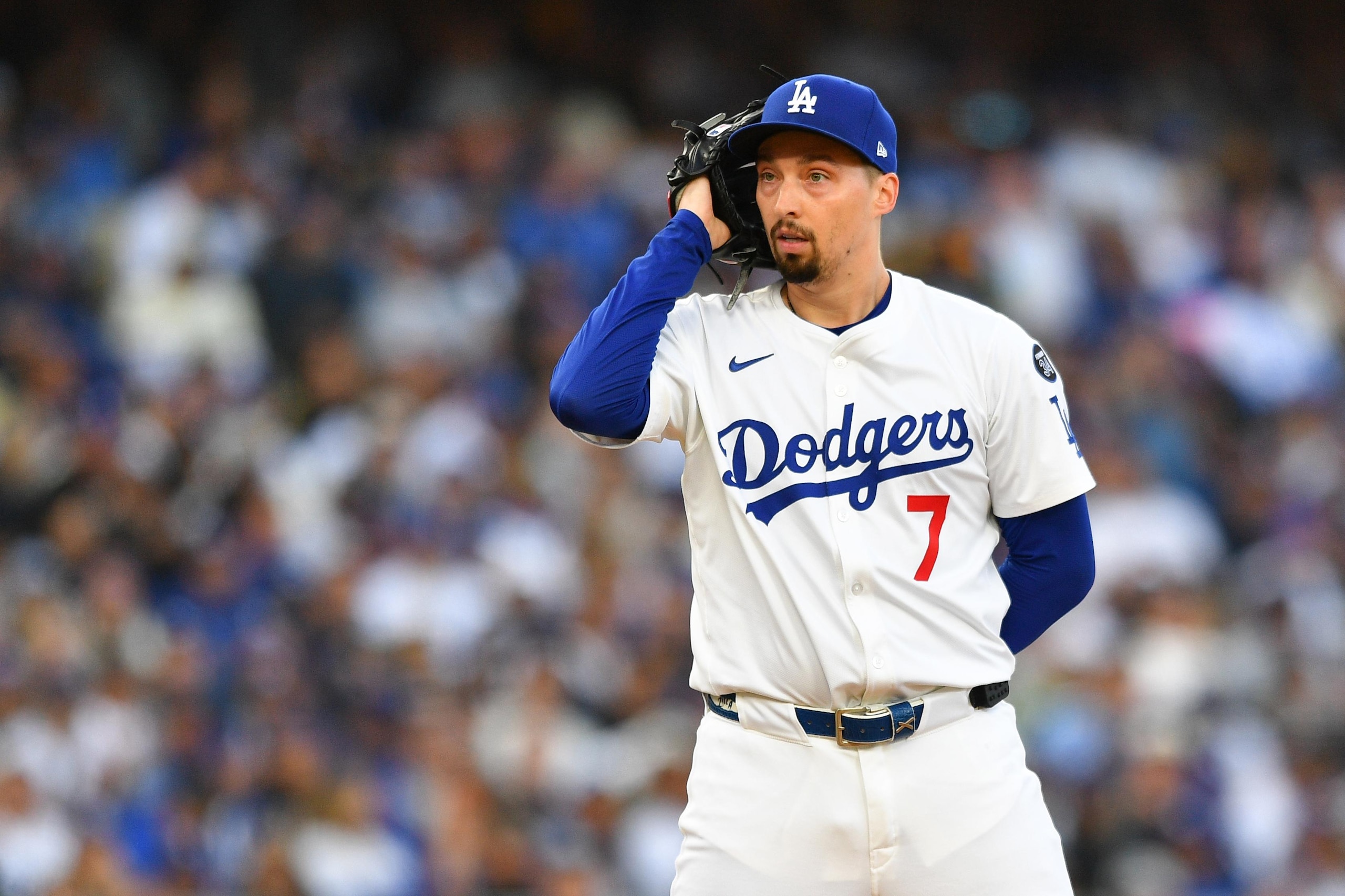 MLB: APR 02 Braves at Dodgers