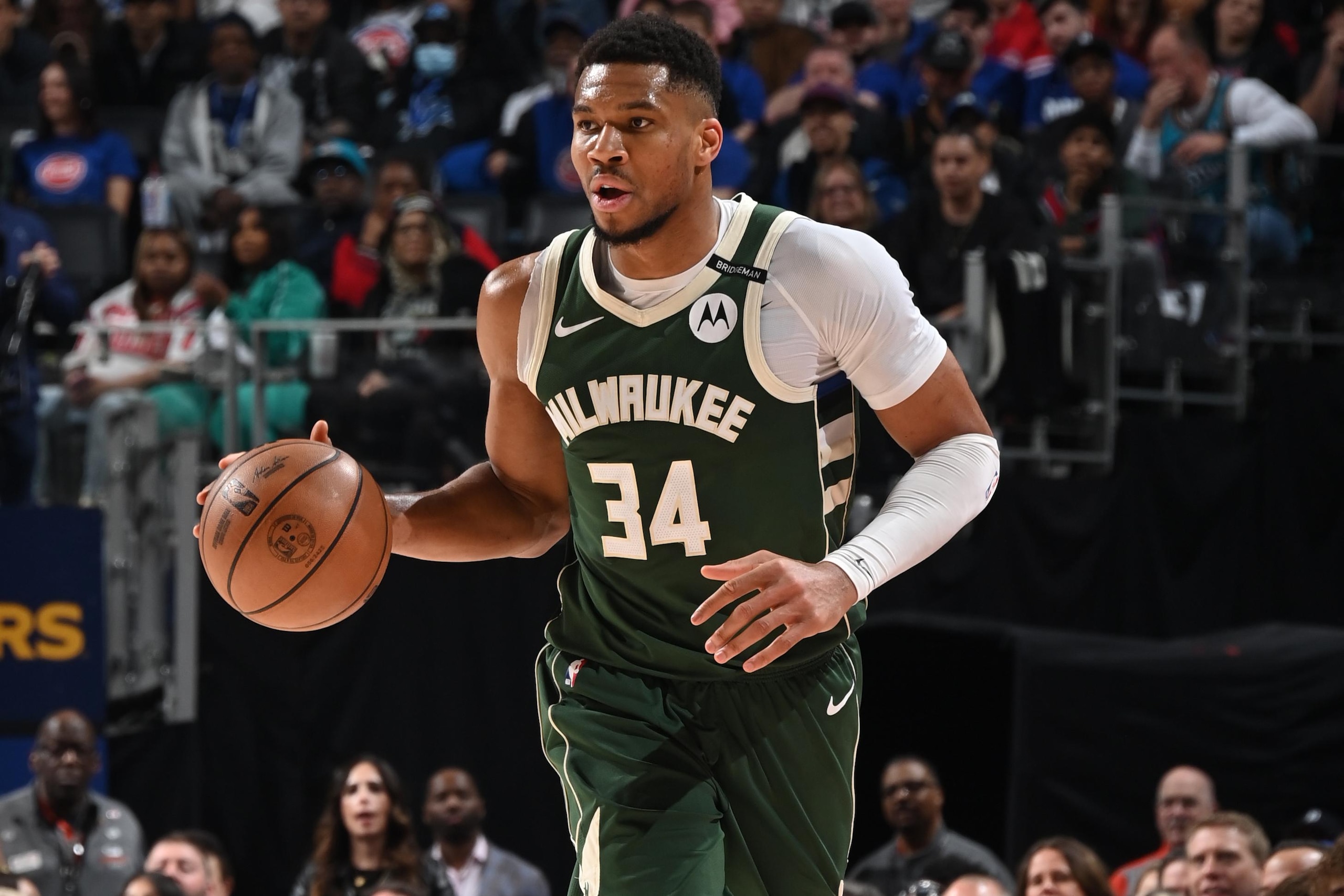 Milwaukee Bucks v Detroit Pistons Milwaukee Bucks v Detroit Pistons