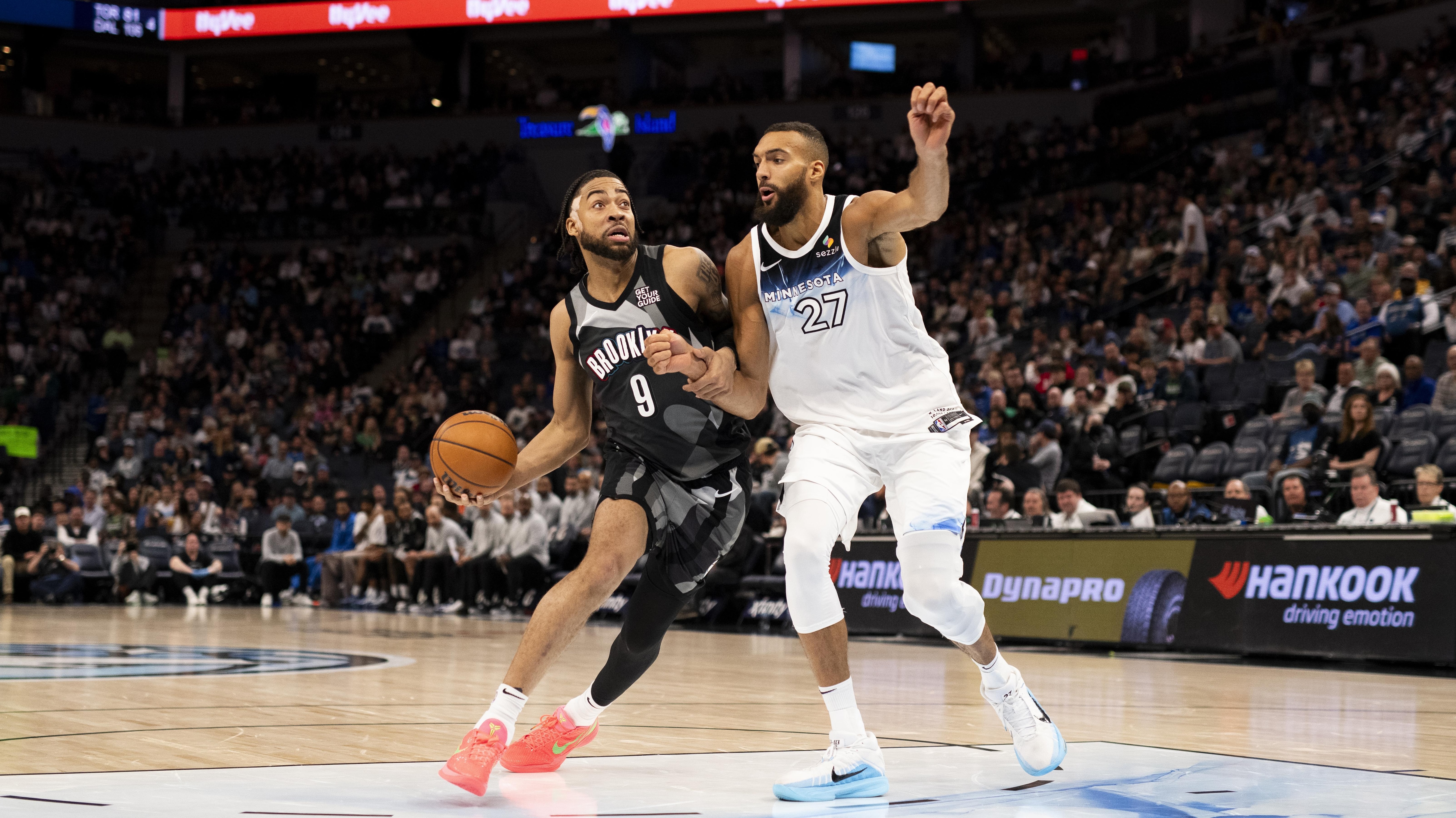 Brooklyn Nets v Minnesota Timberwolves