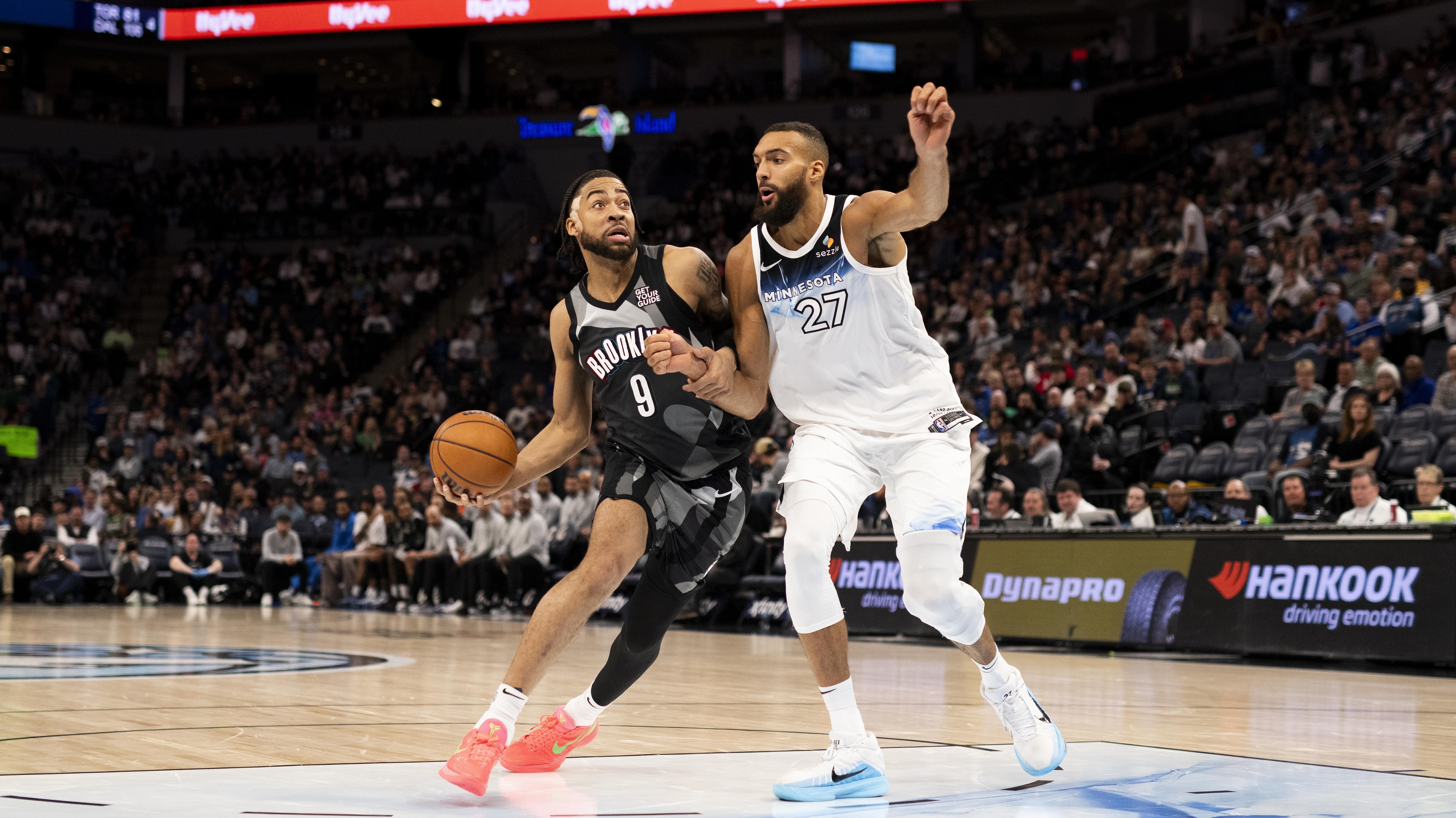 Brooklyn Nets v Minnesota Timberwolves