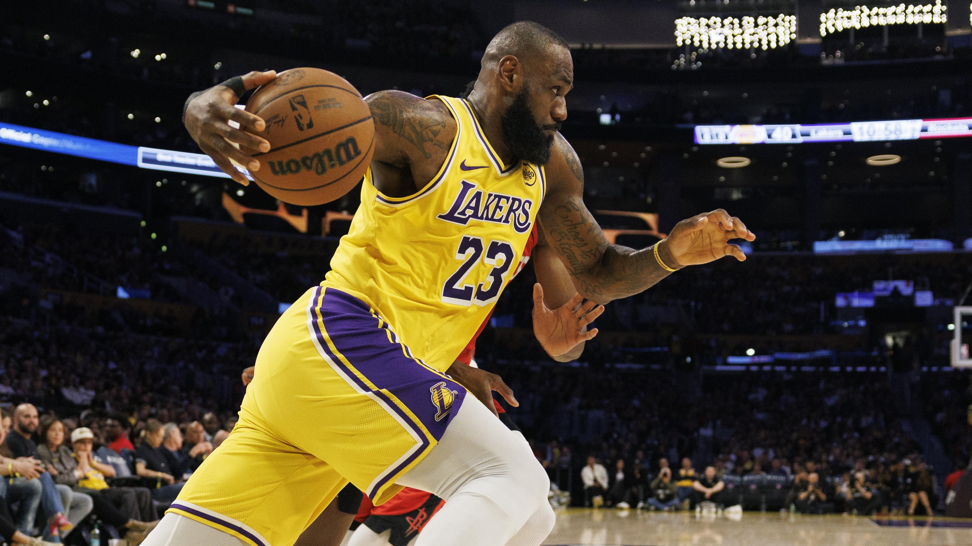 Lakers vs Rockets in Los Angeles, CA