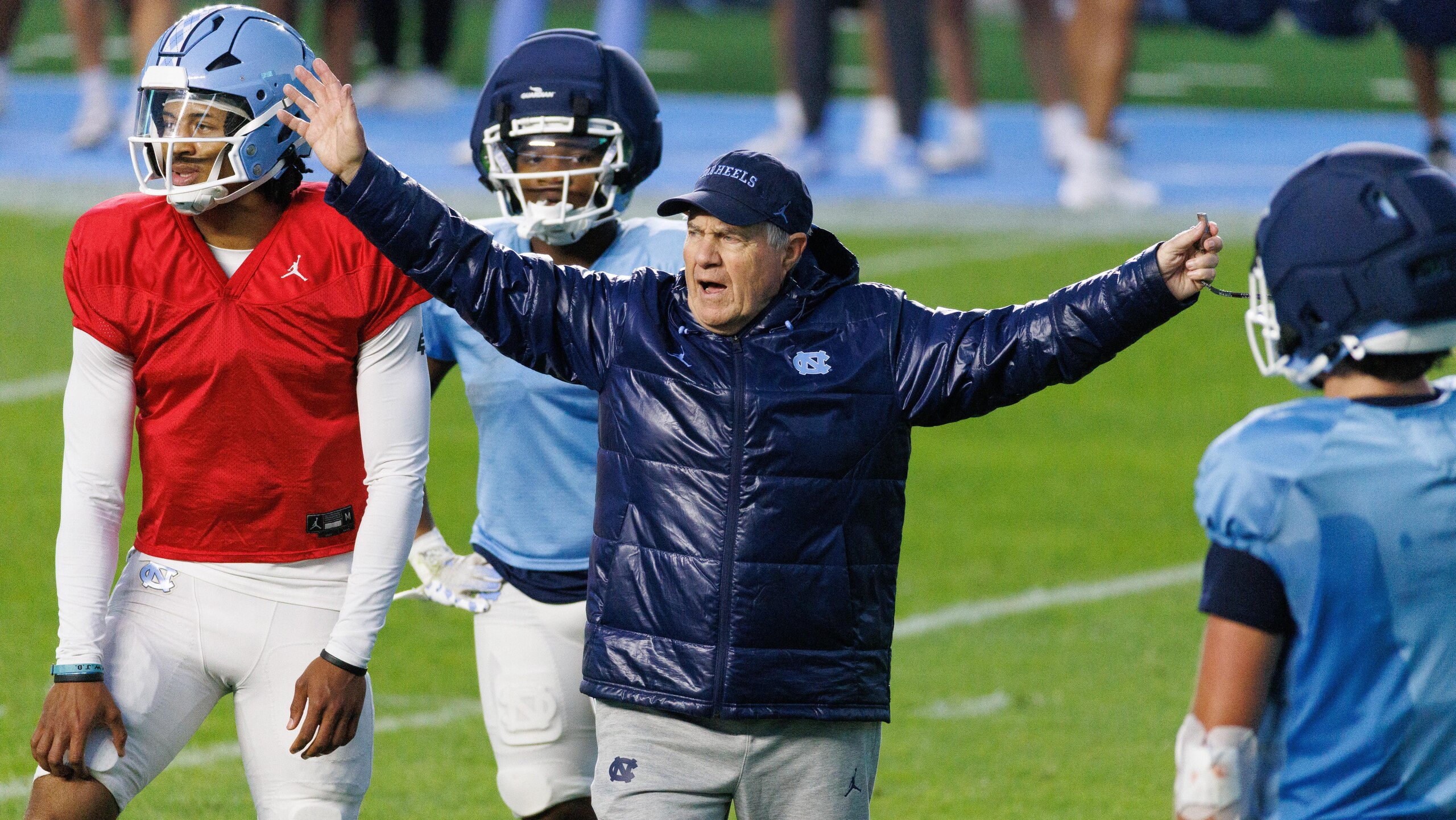 North Carolina's "Practice Like A Pro" Spring Football Event