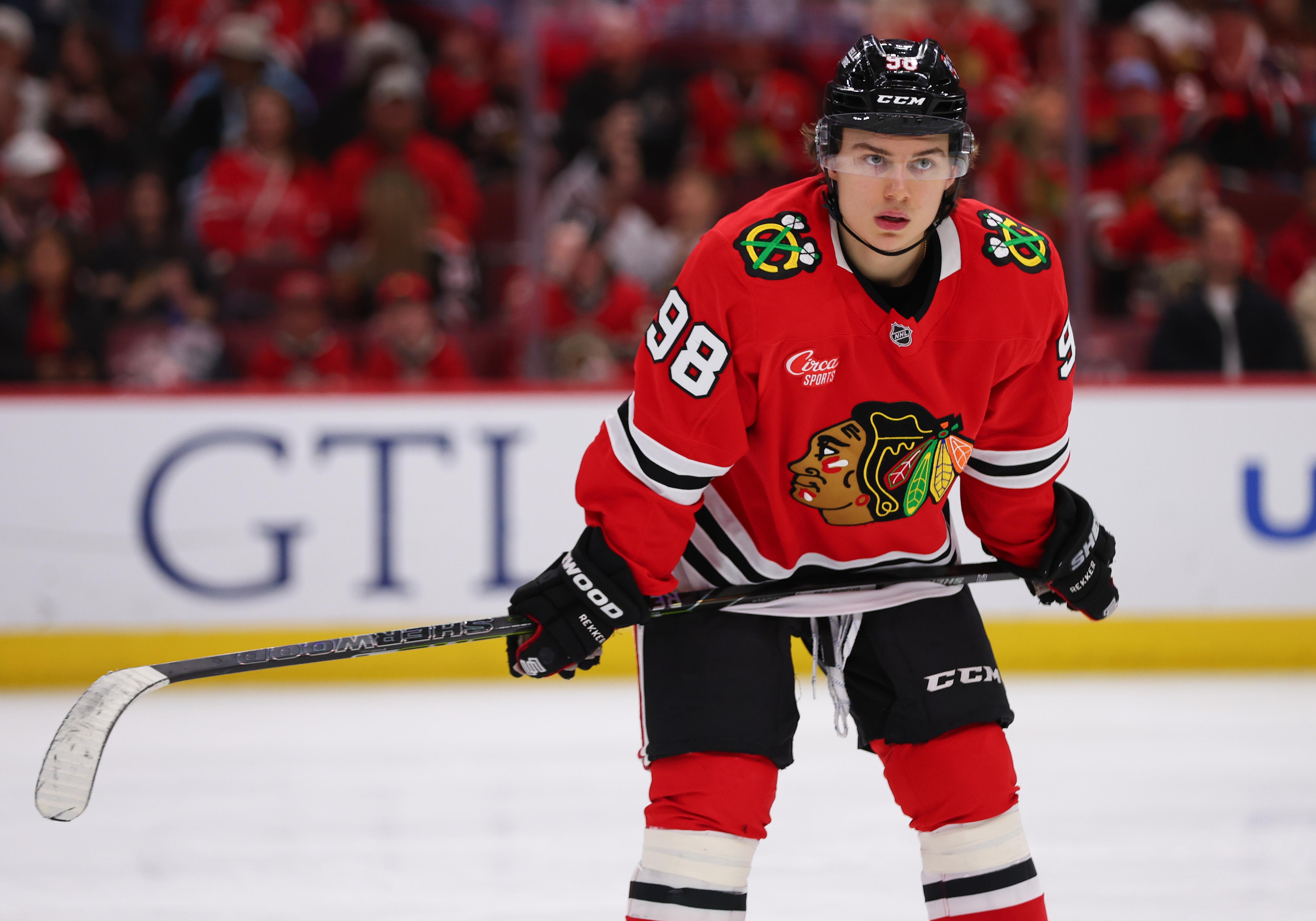 NHL: APR 12 Jets at Blackhawks