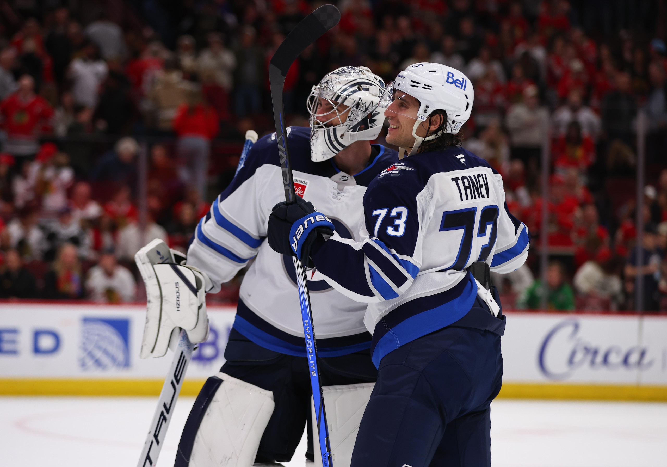NHL: APR 12 Jets at Blackhawks