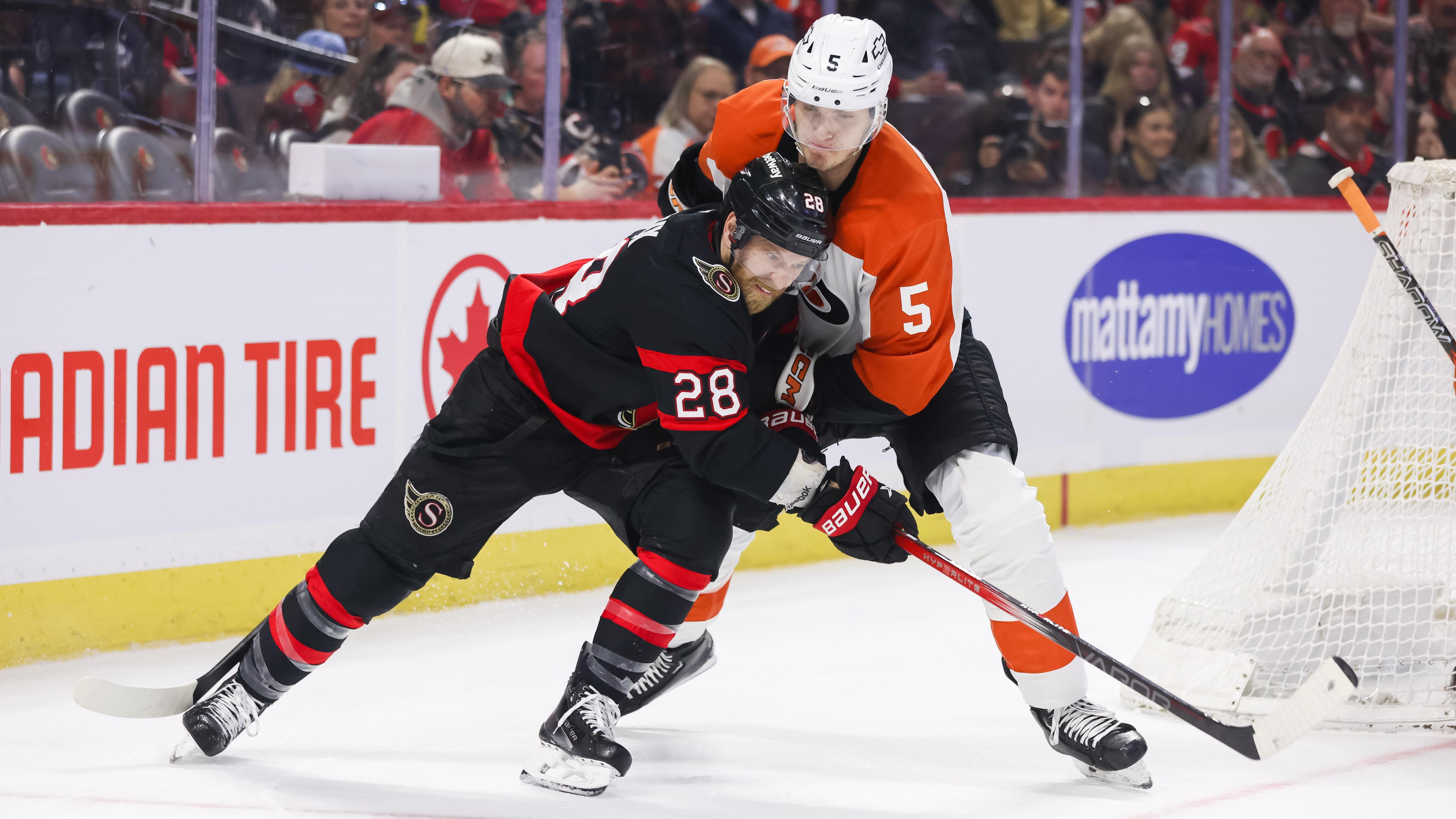 NHL: APR 13 Flyers at Senators