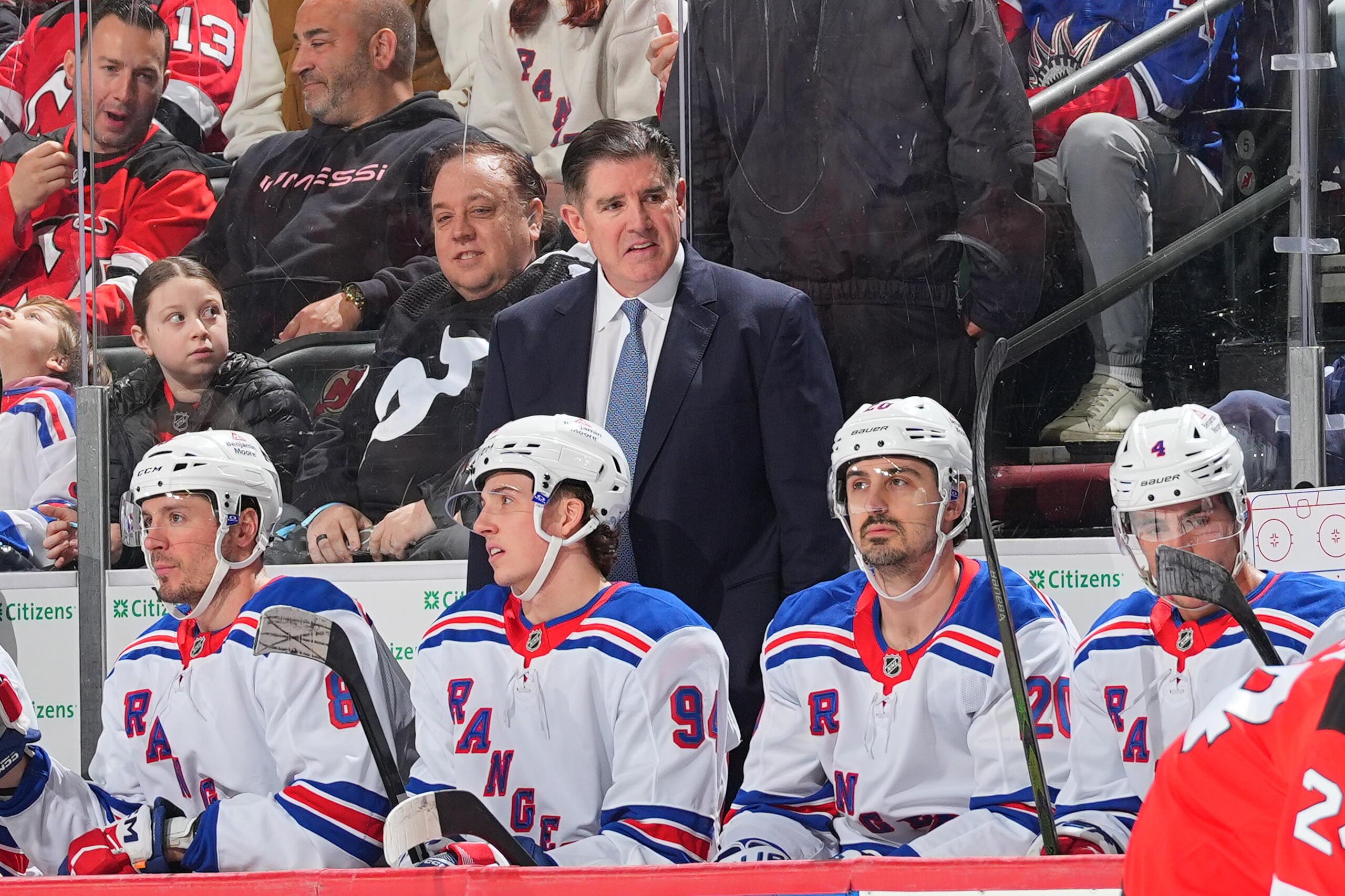 New York Rangers v New Jersey Devils New York Rangers v New Jersey Devils