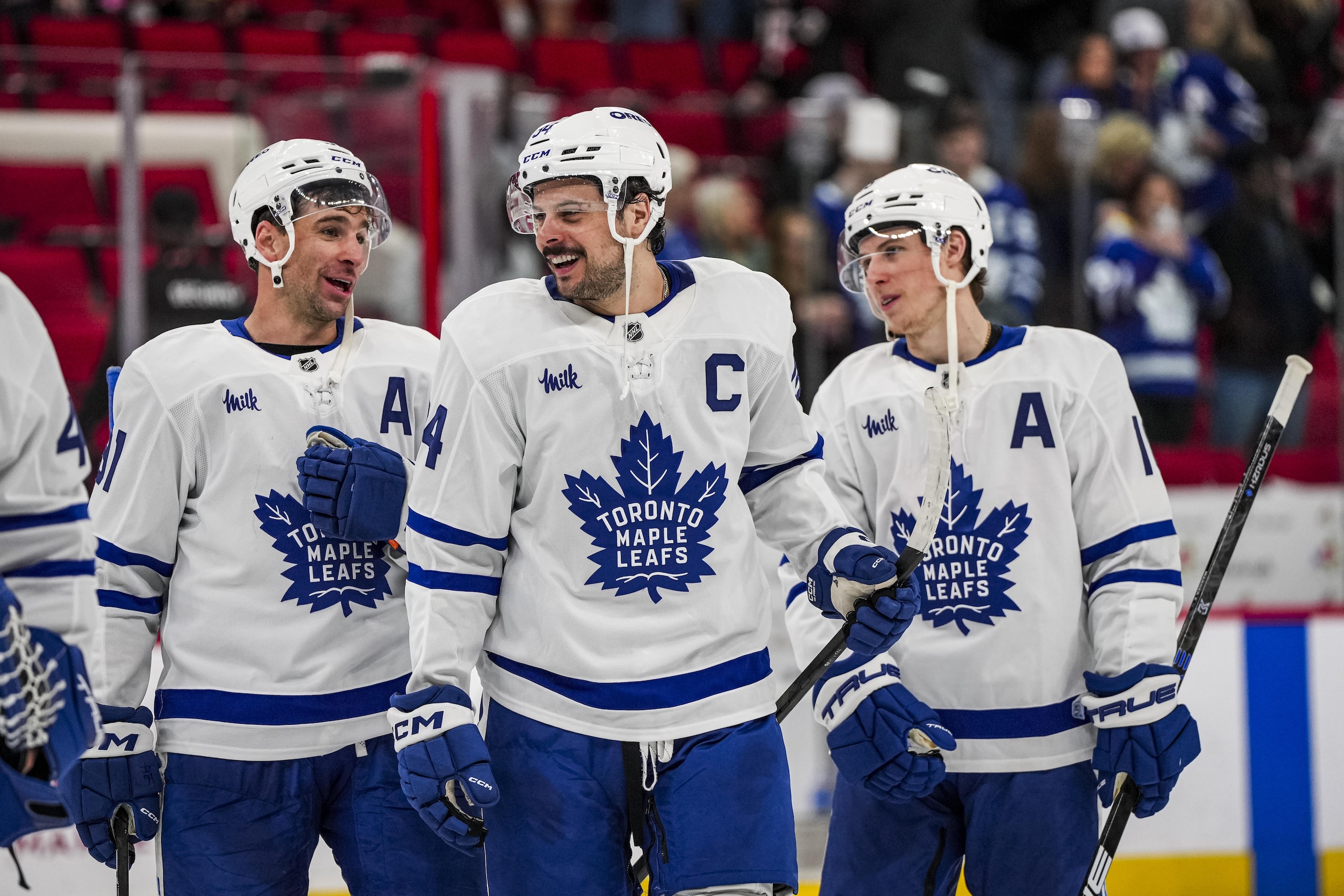Toronto Maple Leafs v Carolina Hurricanes Toronto Maple Leafs v Carolina Hurricanes