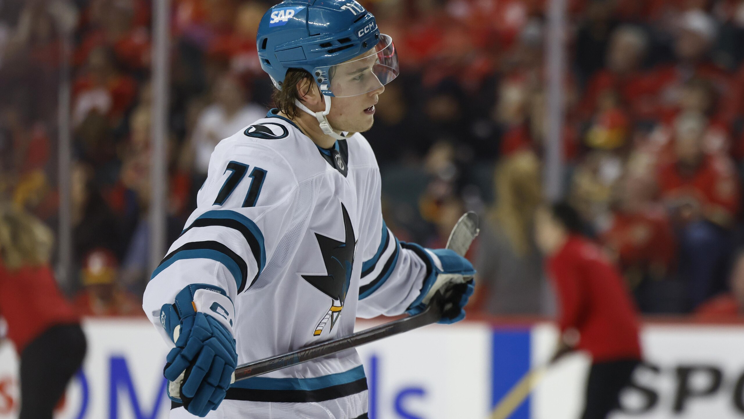 San Jose Sharks v Calgary Flames San Jose Sharks v Calgary Flames