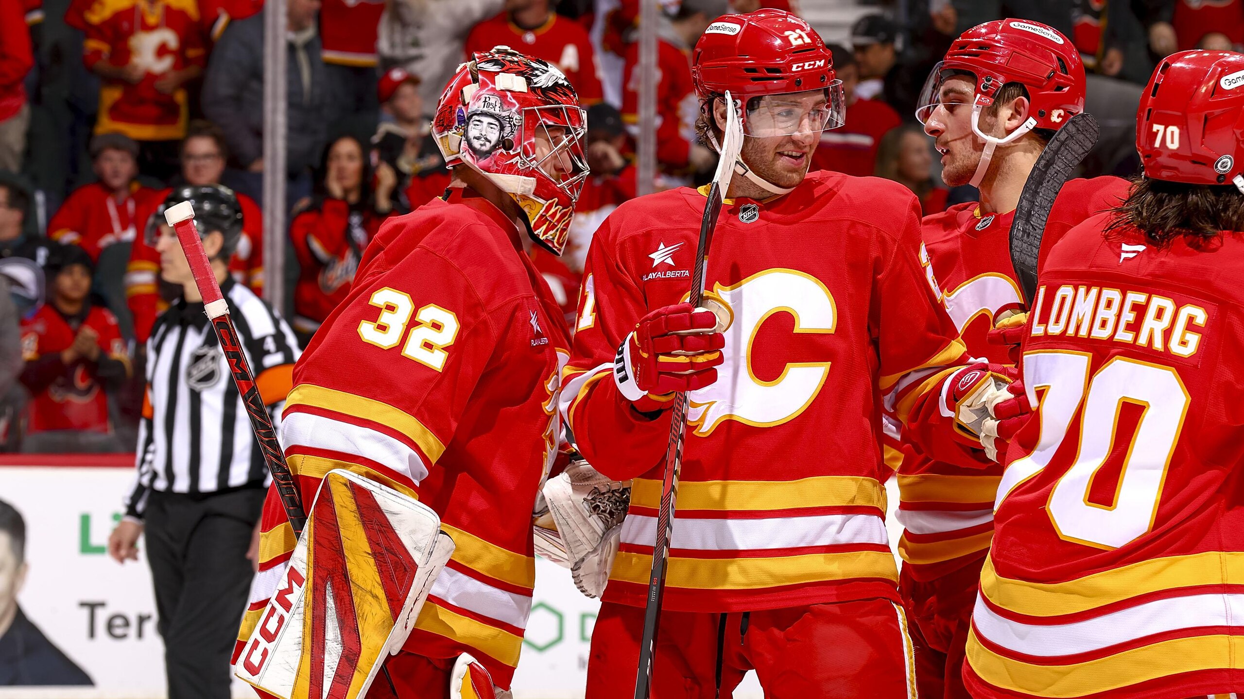 San Jose Sharks v Calgary Flames San Jose Sharks v Calgary Flames
