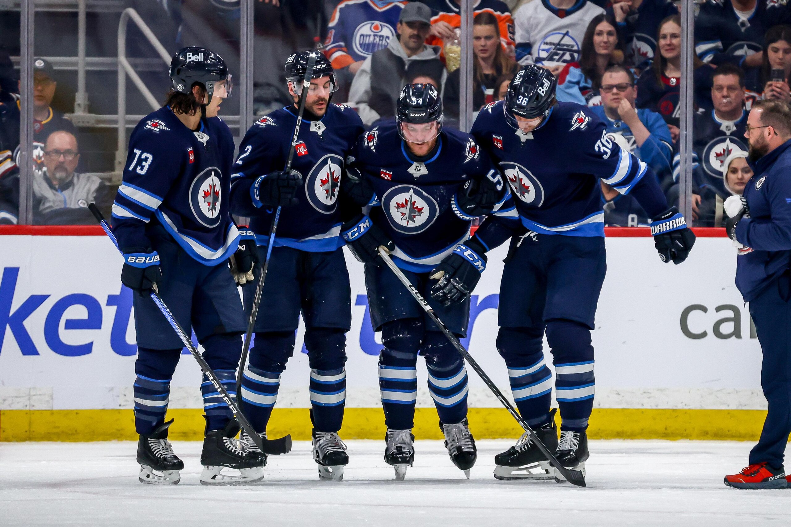 Edmonton Oilers v Winnipeg Jets Edmonton Oilers v Winnipeg Jets
