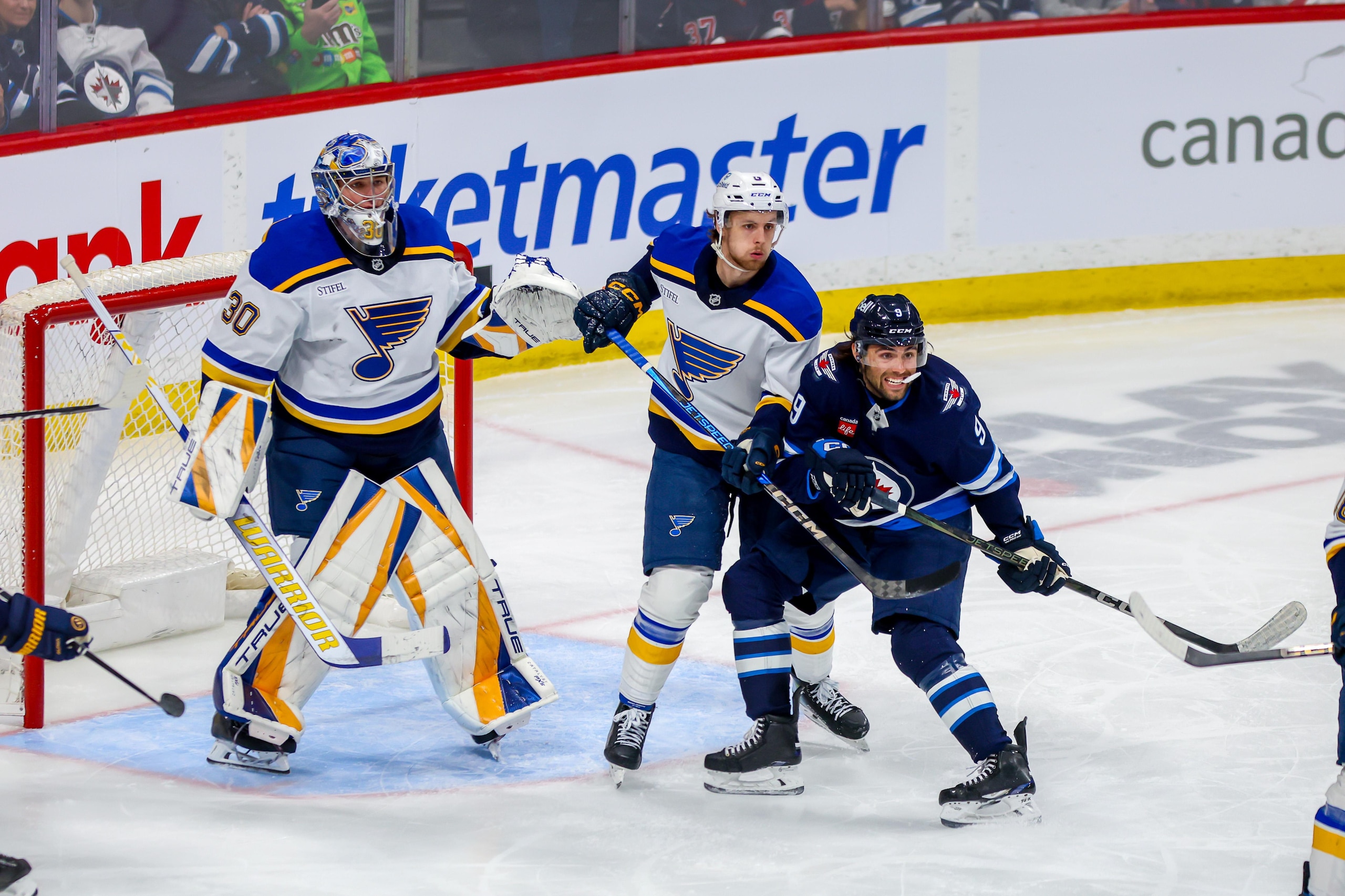 St Louis Blues v Winnipeg Jets St Louis Blues v Winnipeg Jets