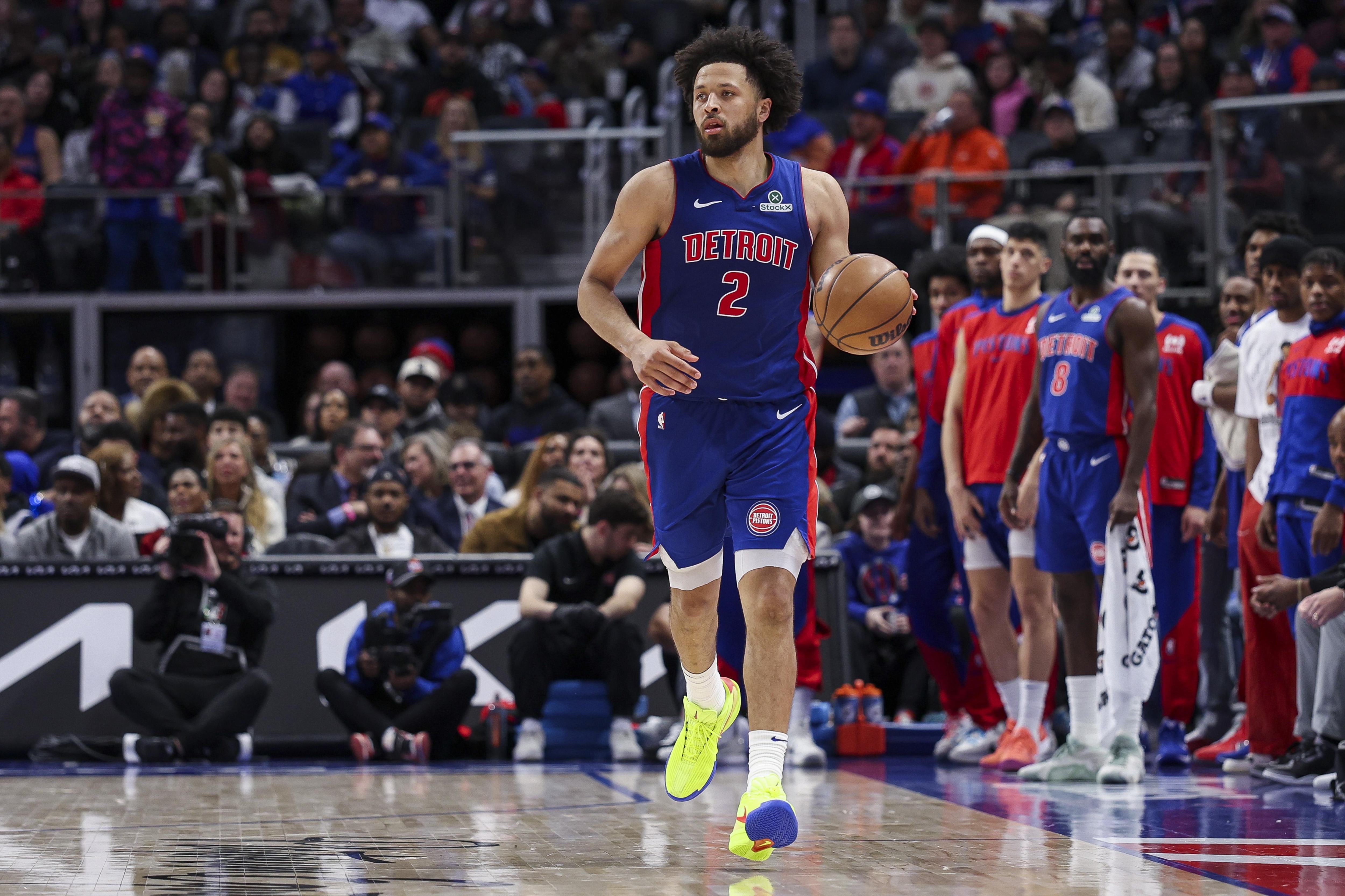 New York Knicks v Detroit Pistons