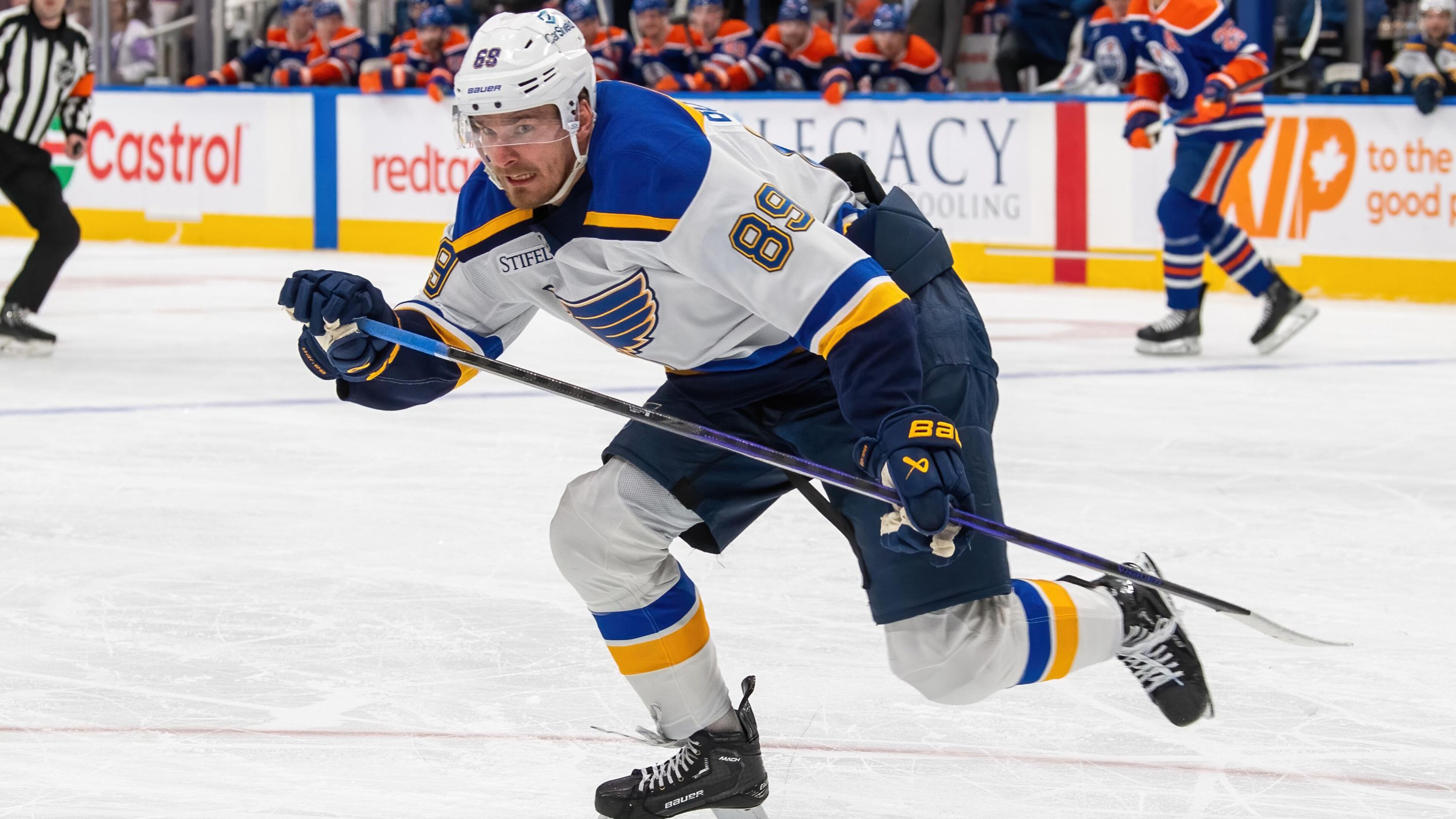 St. Louis Blues v Edmonton Oilers St. Louis Blues v Edmonton Oilers