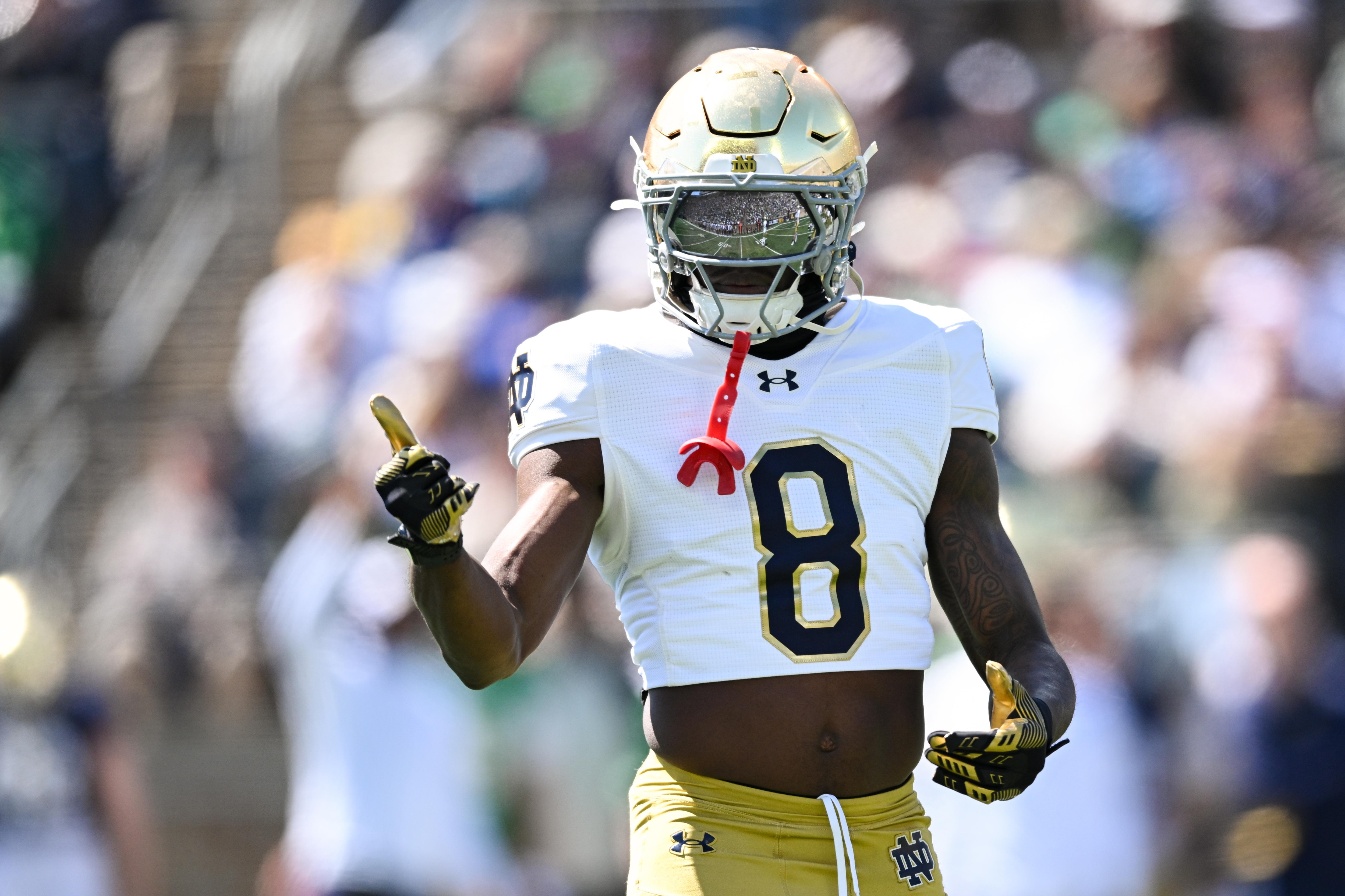 COLLEGE FOOTBALL: APR 12 Notre Dame Blue-Gold Game COLLEGE FOOTBALL: APR 12 Notre Dame Blue-Gold Game