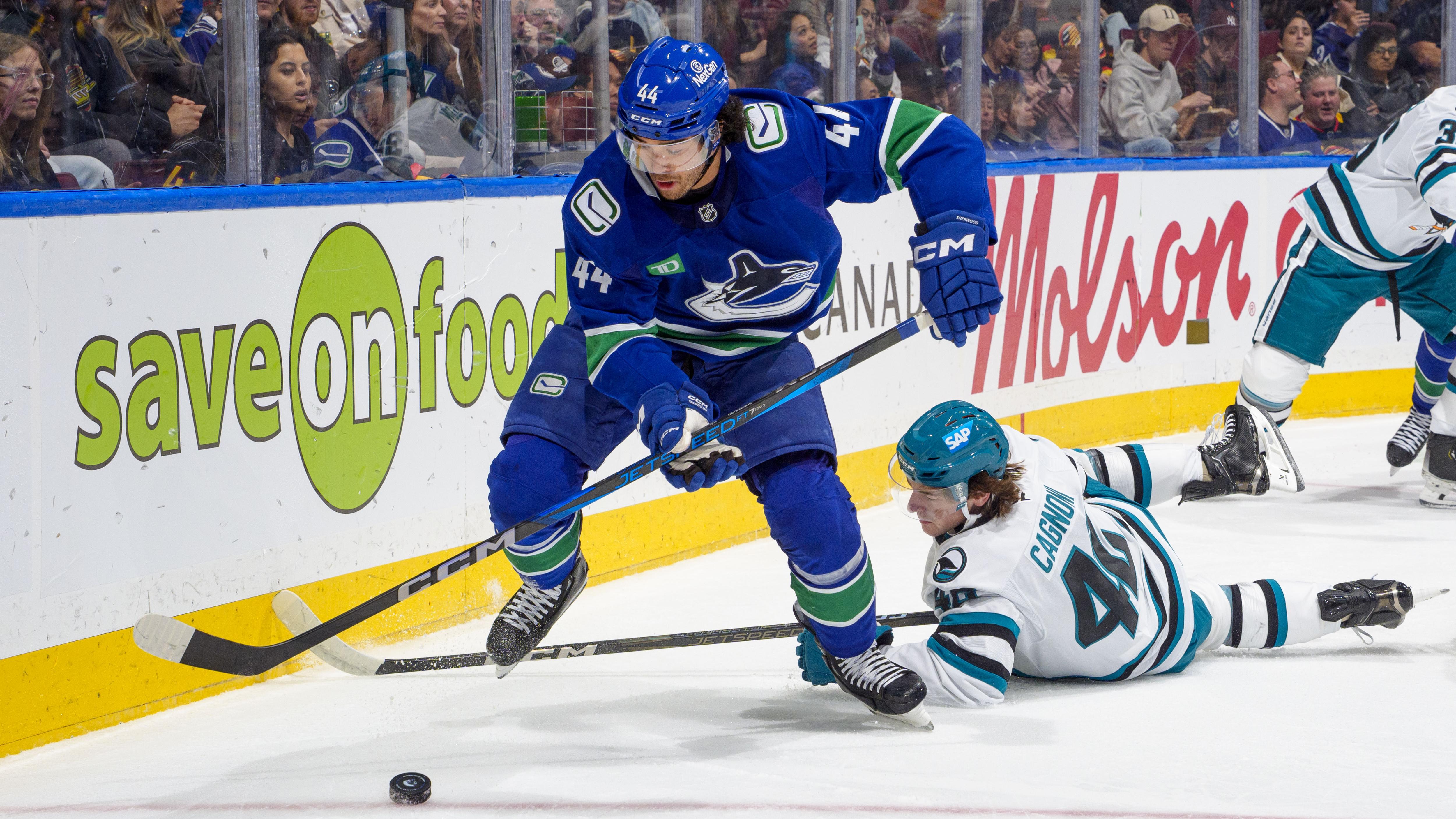 San Jose Sharks v Vancouver Canucks