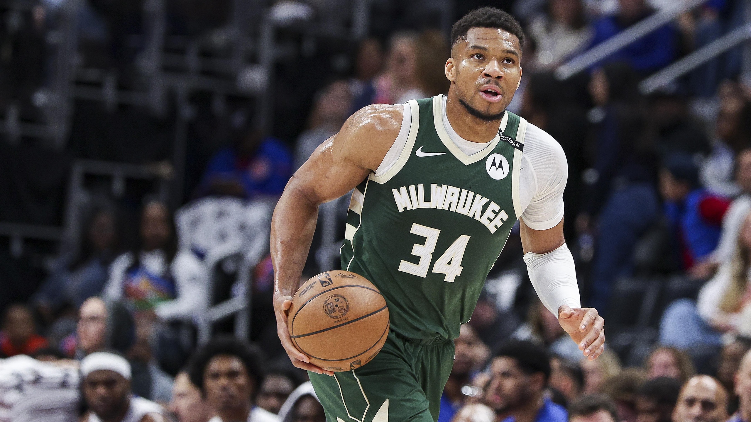 Milwaukee Bucks v Detroit Pistons
