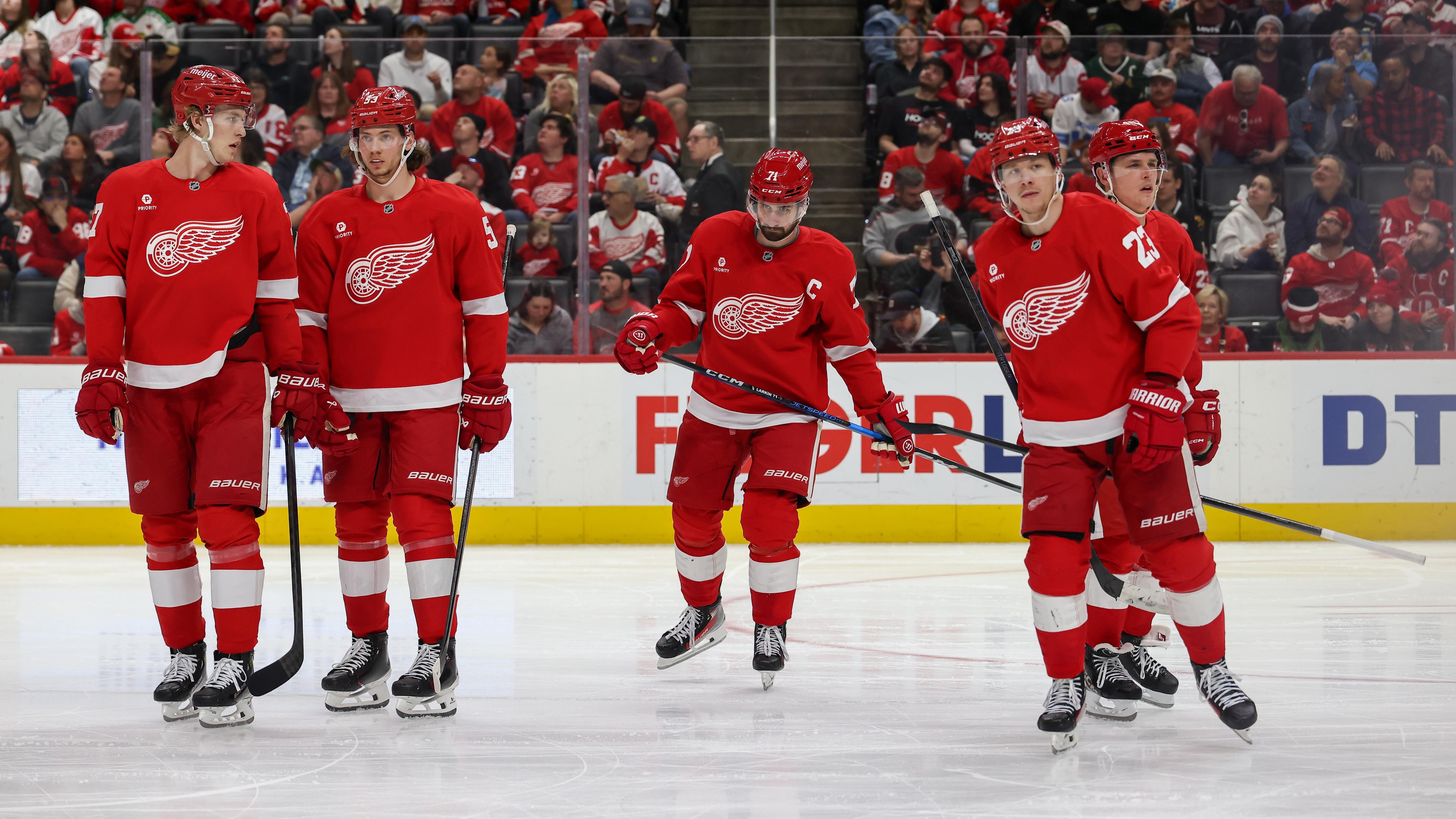NHL: APR 14 Stars at Red Wings