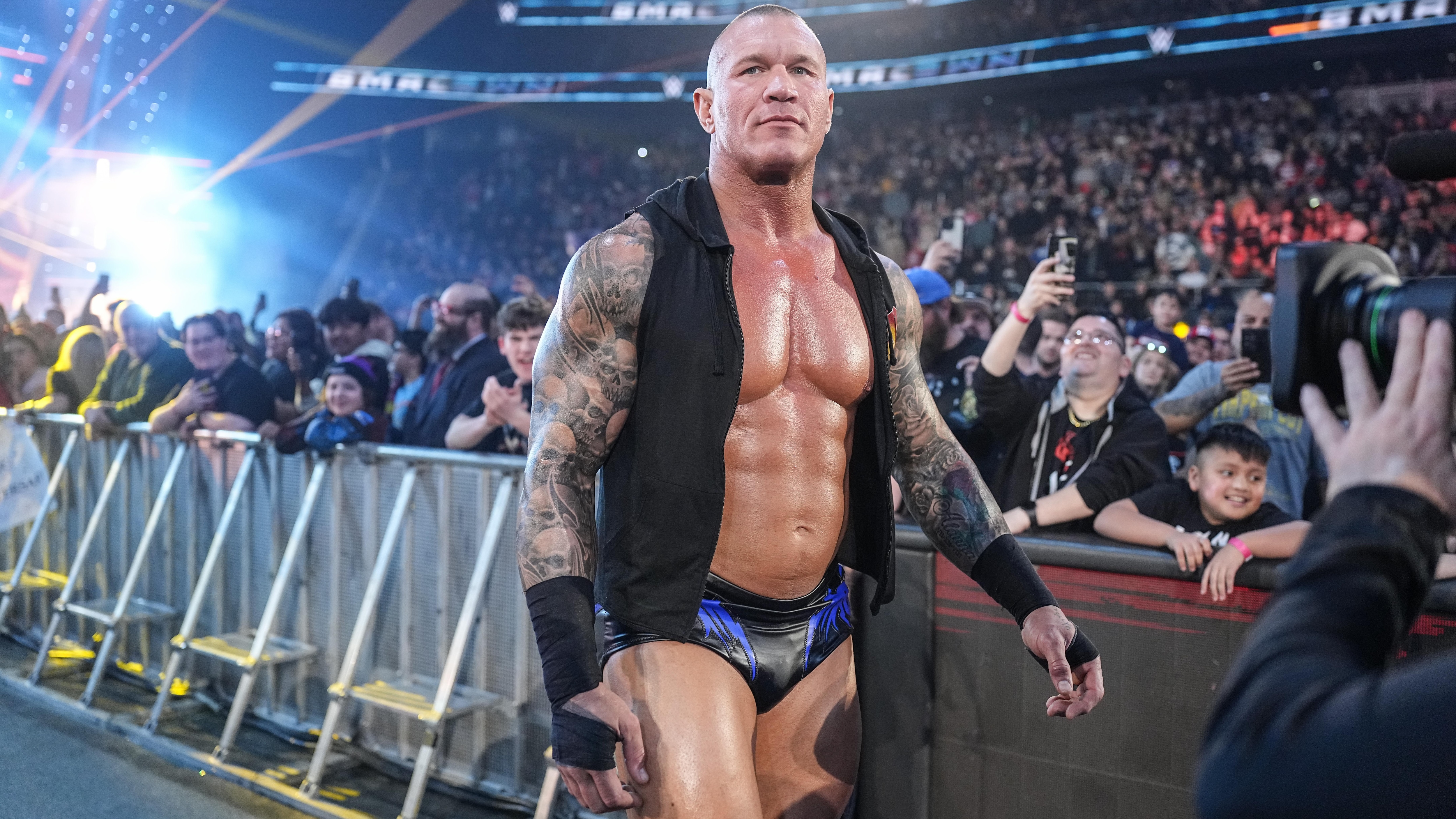Randy Orton Beats TNA's Joe Hendry at WWE WrestleMania 41 in His 20th Match  at PPV, image size:5000x2813