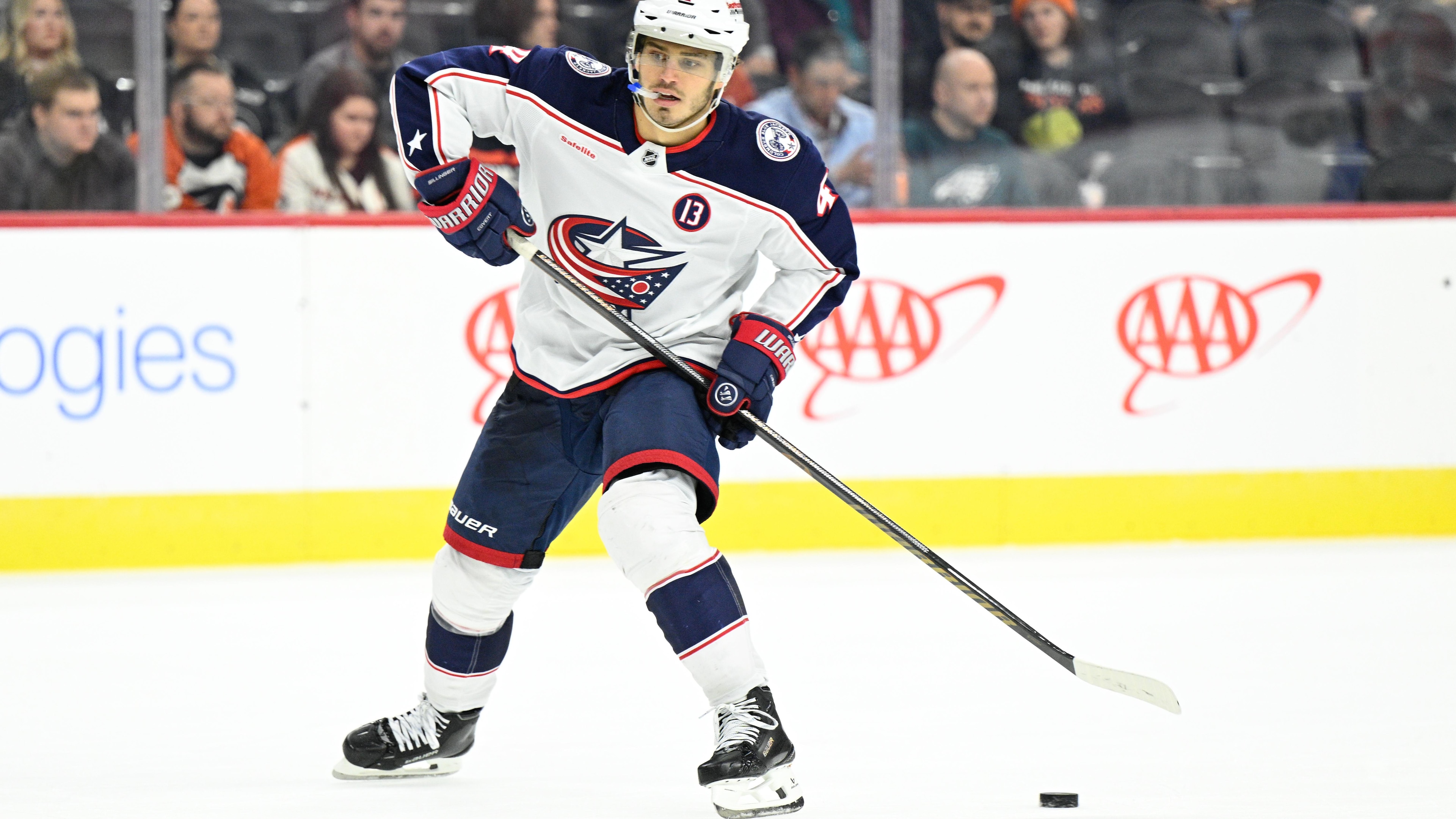 NHL: APR 15 Blue Jackets at Flyers NHL: APR 15 Blue Jackets at Flyers