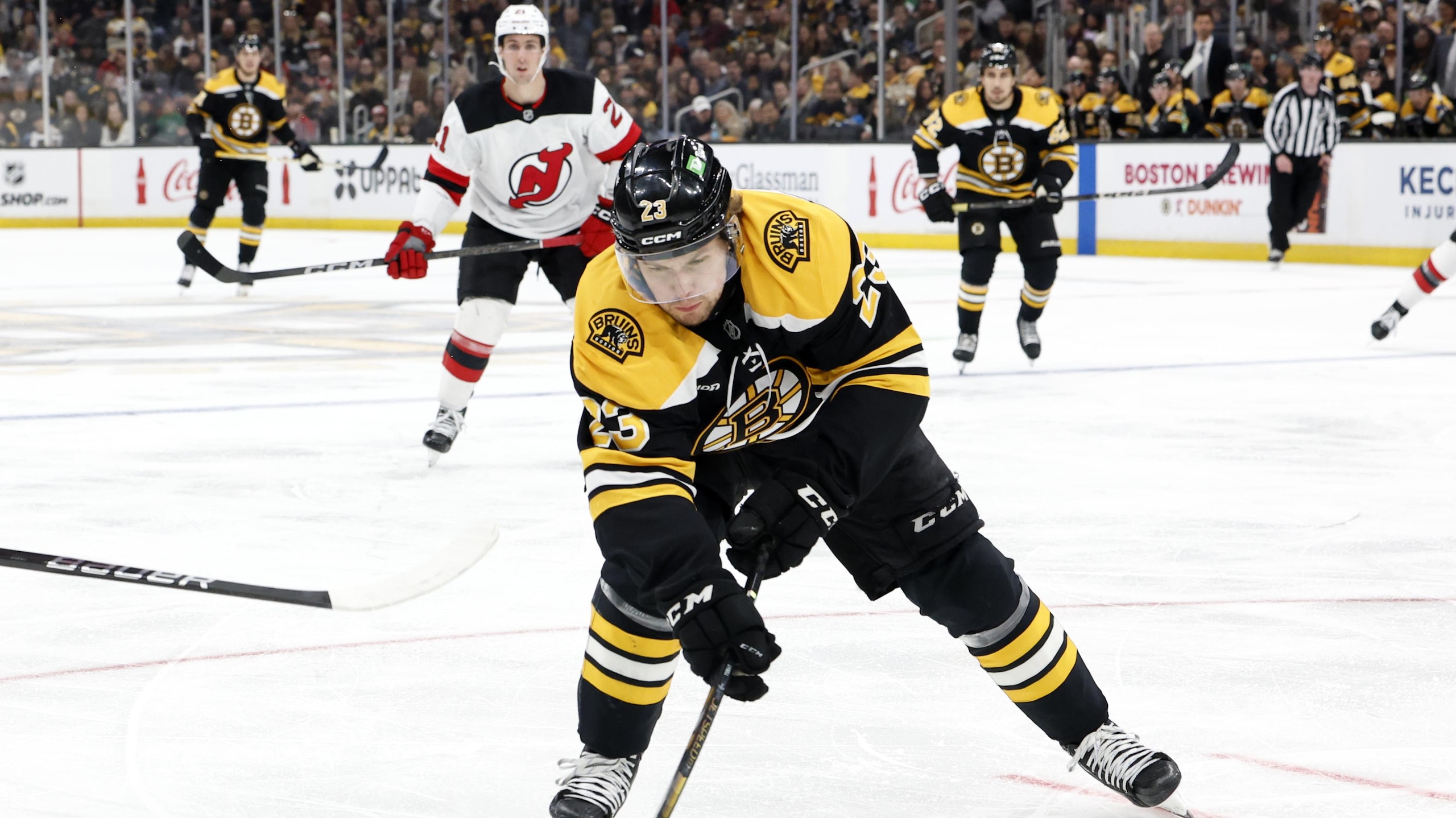 NHL: APR 15 Devils at Bruins NHL: APR 15 Devils at Bruins