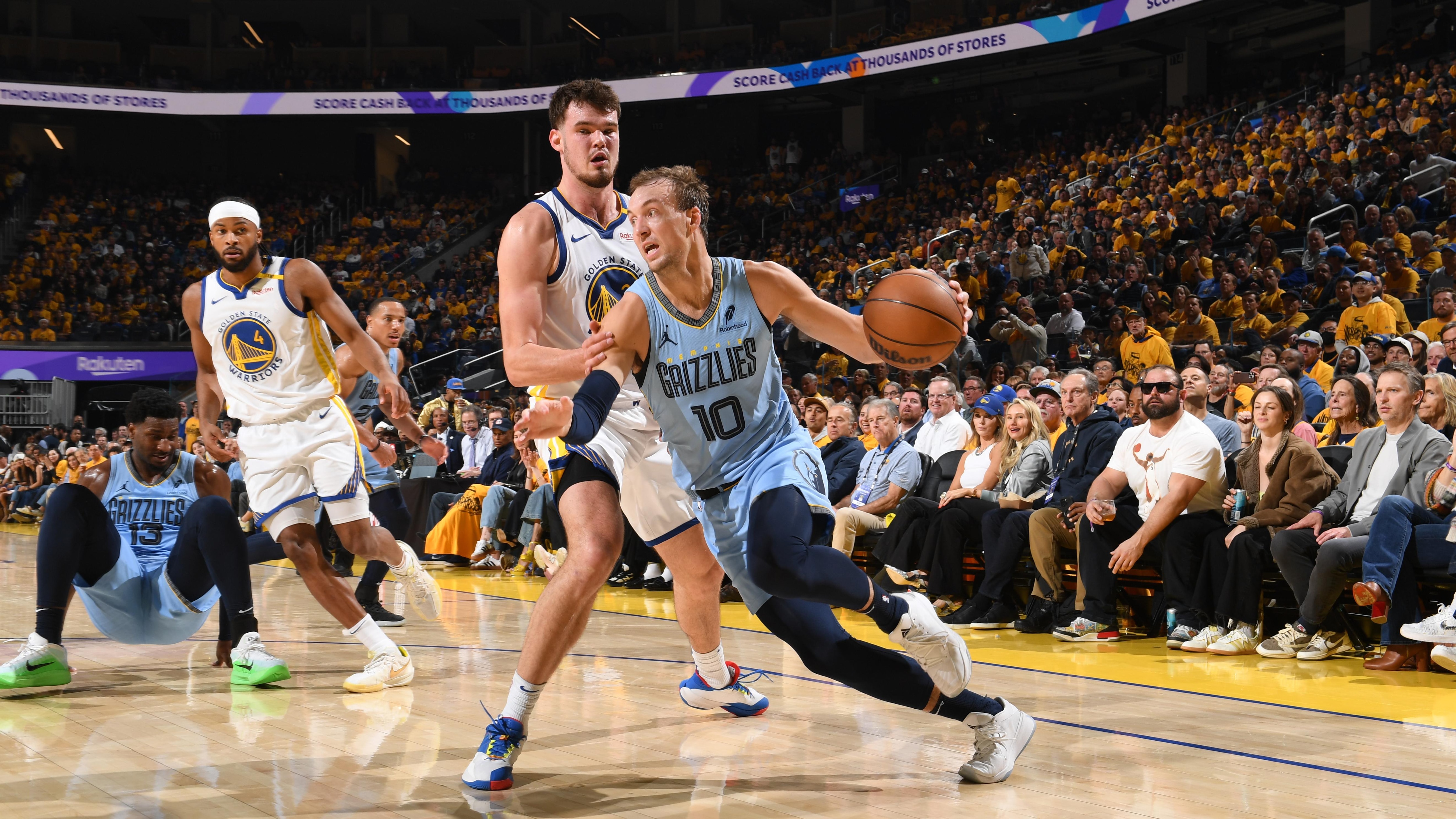 2025 SoFi Play-In Tournament - Memphis Grizzlies v Golden State Warriors