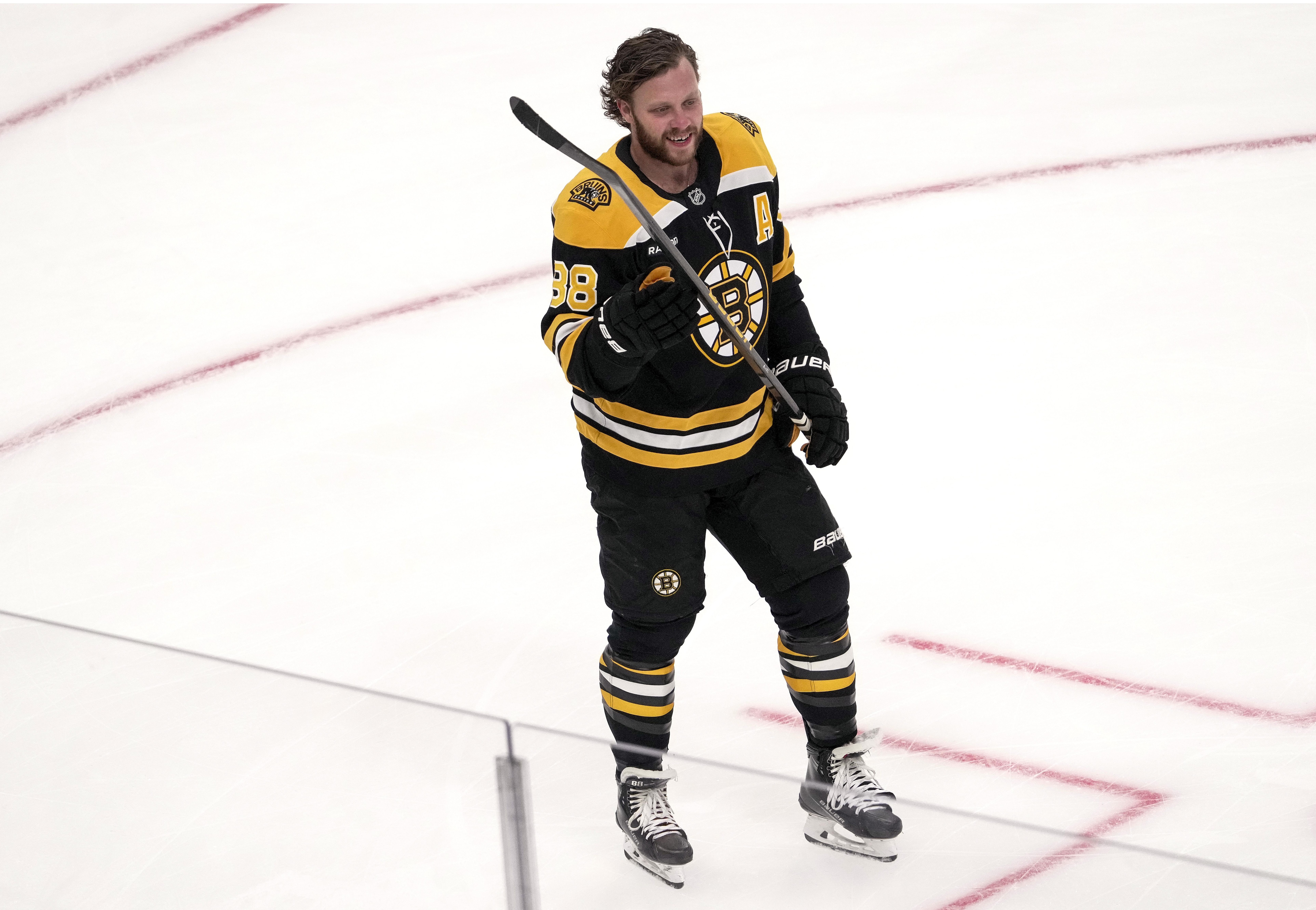 Bruins conclude first non-playoff season since 2016 with overtime loss to Devils