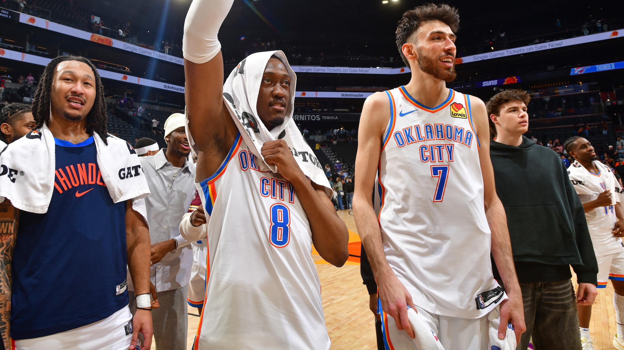 Oklahoma City Thunder v Phoenix Suns Oklahoma City Thunder v Phoenix Suns