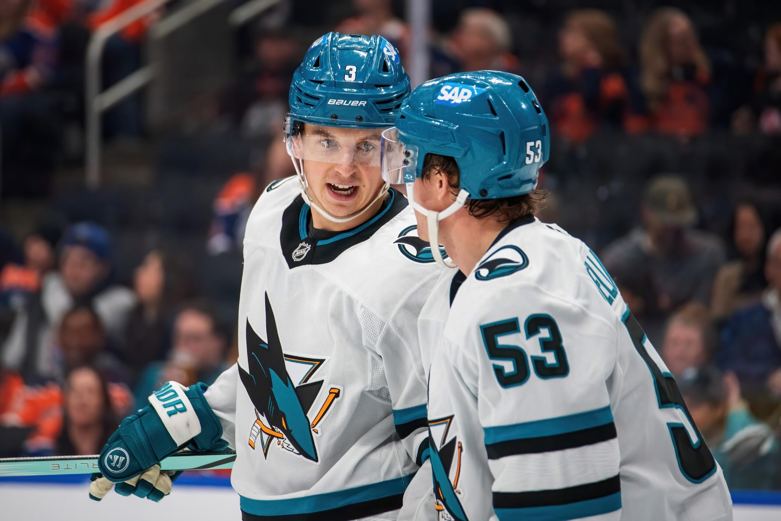San Jose Sharks v Edmonton Oilers San Jose Sharks v Edmonton Oilers