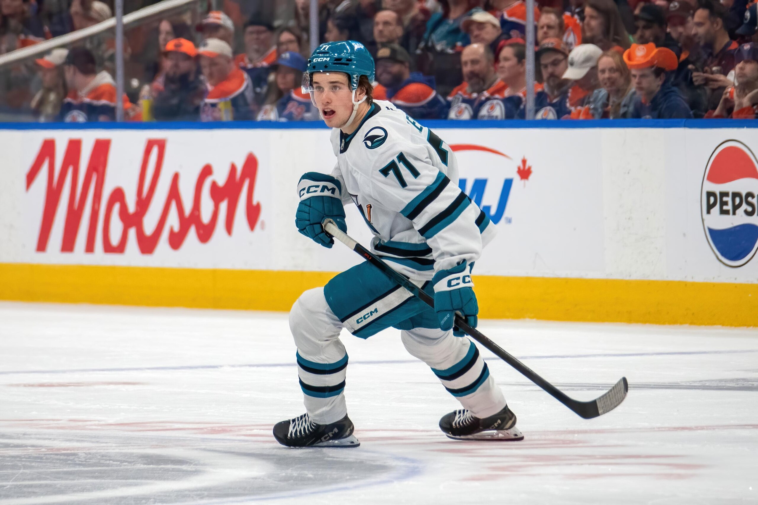 San Jose Sharks v Edmonton Oilers San Jose Sharks v Edmonton Oilers