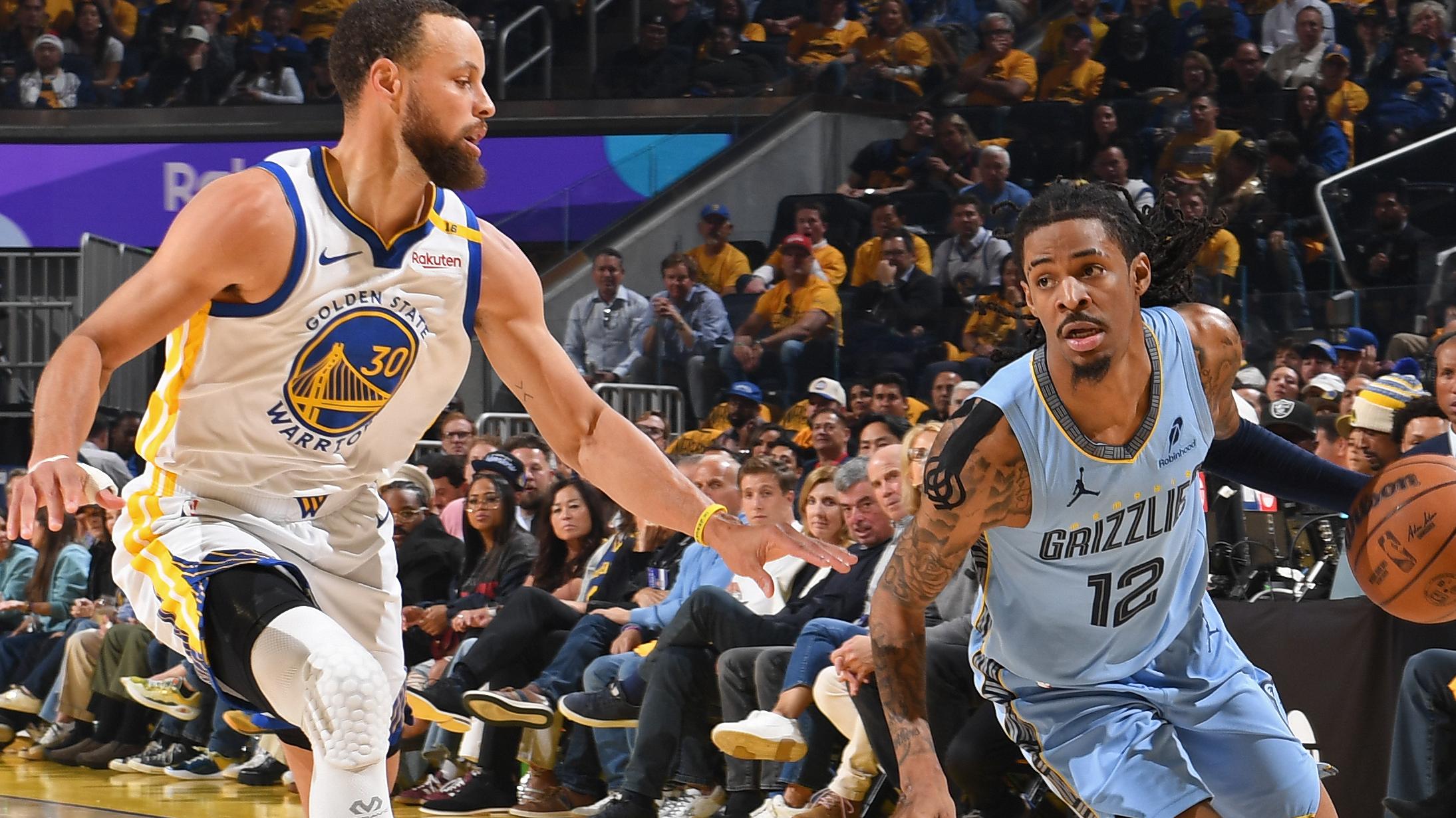 2025 SoFi Play-In Tournament - Memphis Grizzlies v Golden State Warriors