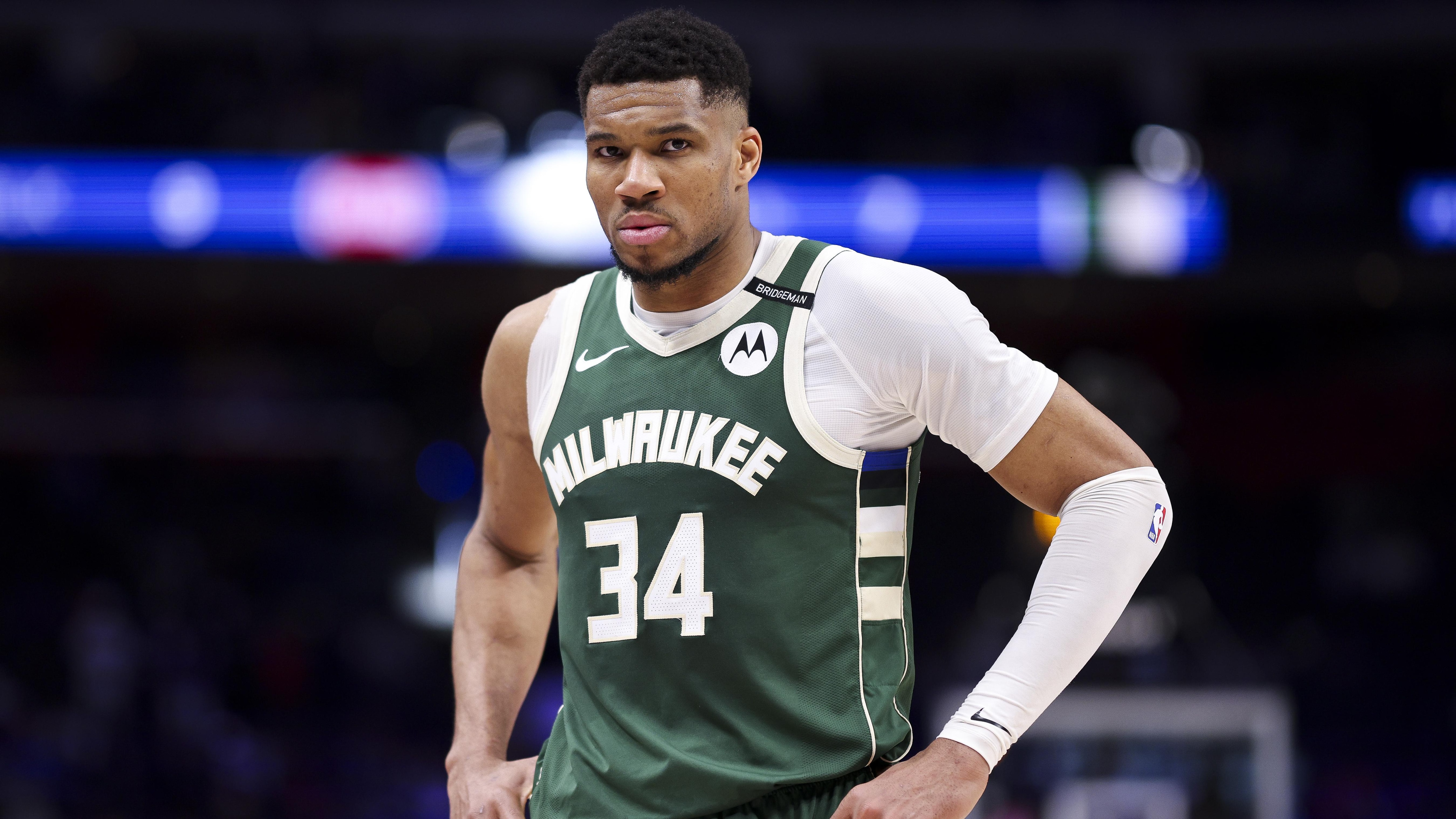 Milwaukee Bucks v Detroit Pistons