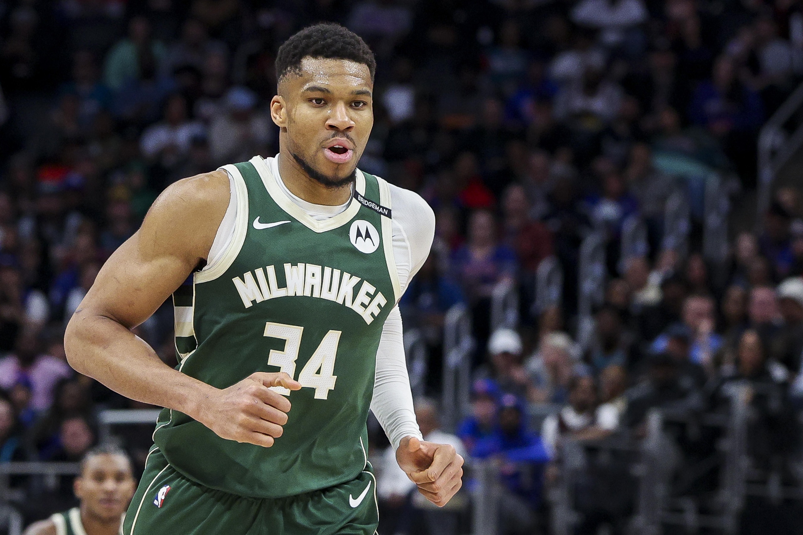 Milwaukee Bucks v Detroit Pistons Milwaukee Bucks v Detroit Pistons