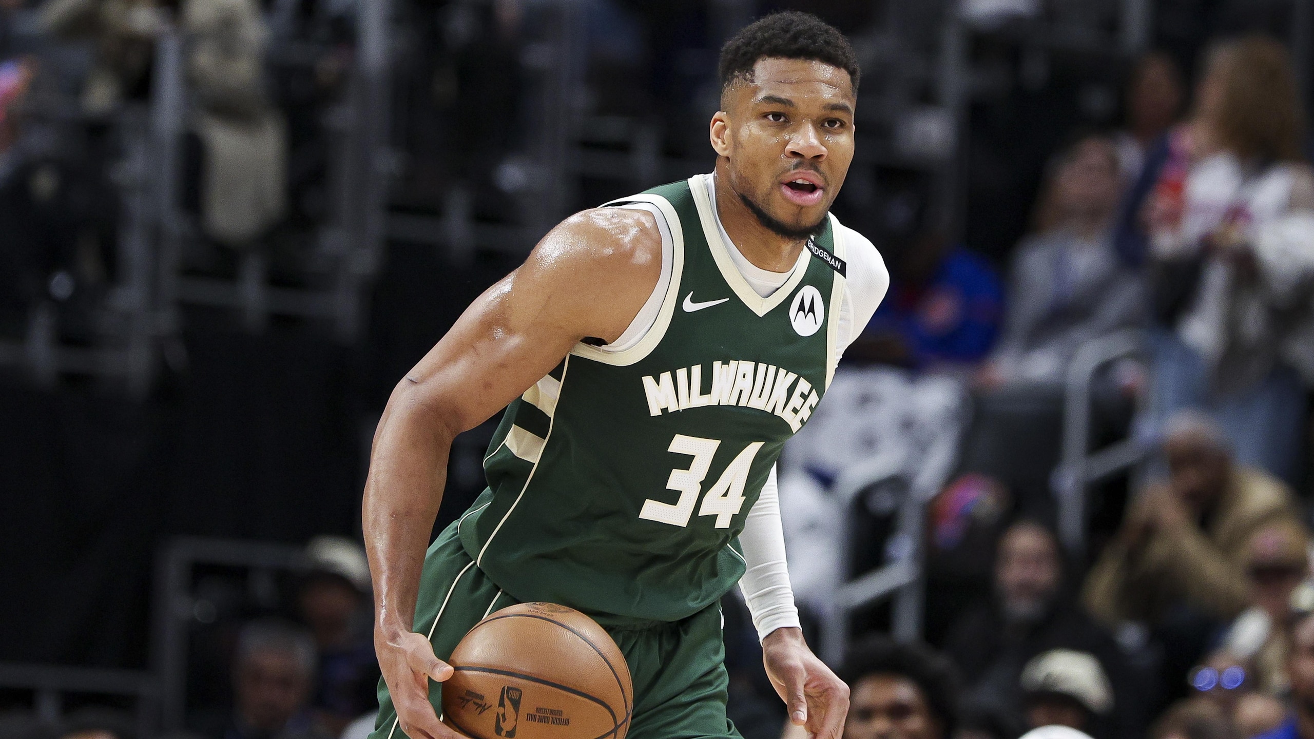Milwaukee Bucks v Detroit Pistons