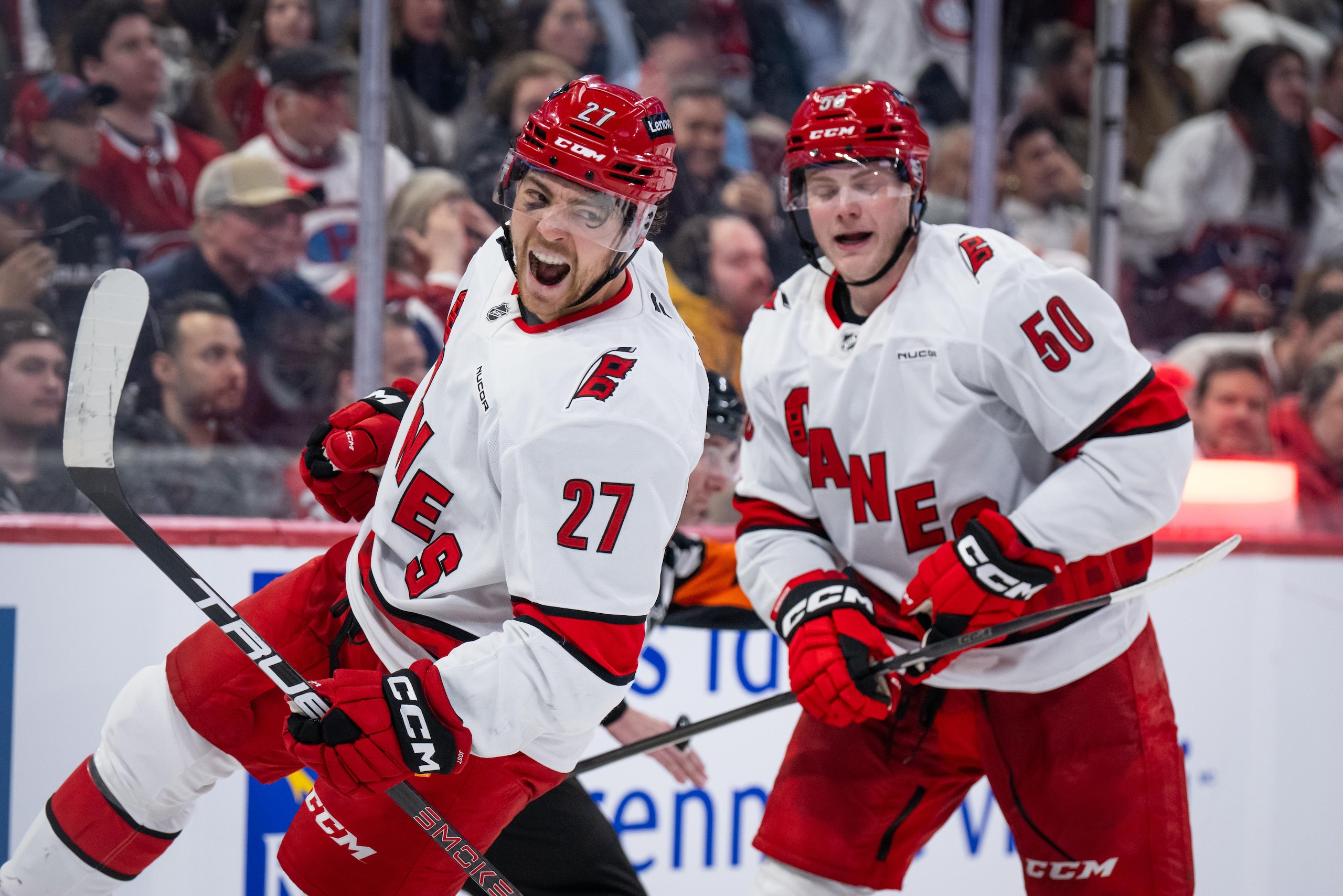 NHL: APR 16 Hurricanes at Canadiens NHL: APR 16 Hurricanes at Canadiens
