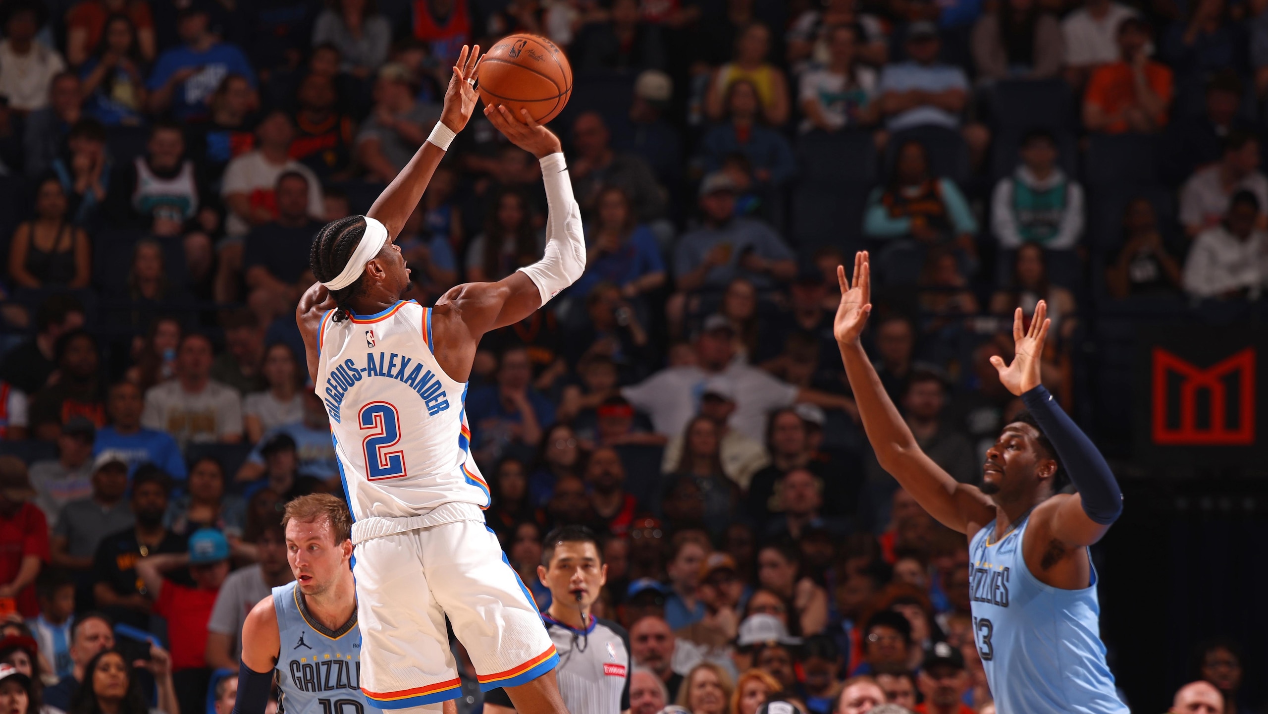 Memphis Grizzlies v Oklahoma City Thunder Memphis Grizzlies v Oklahoma City Thunder