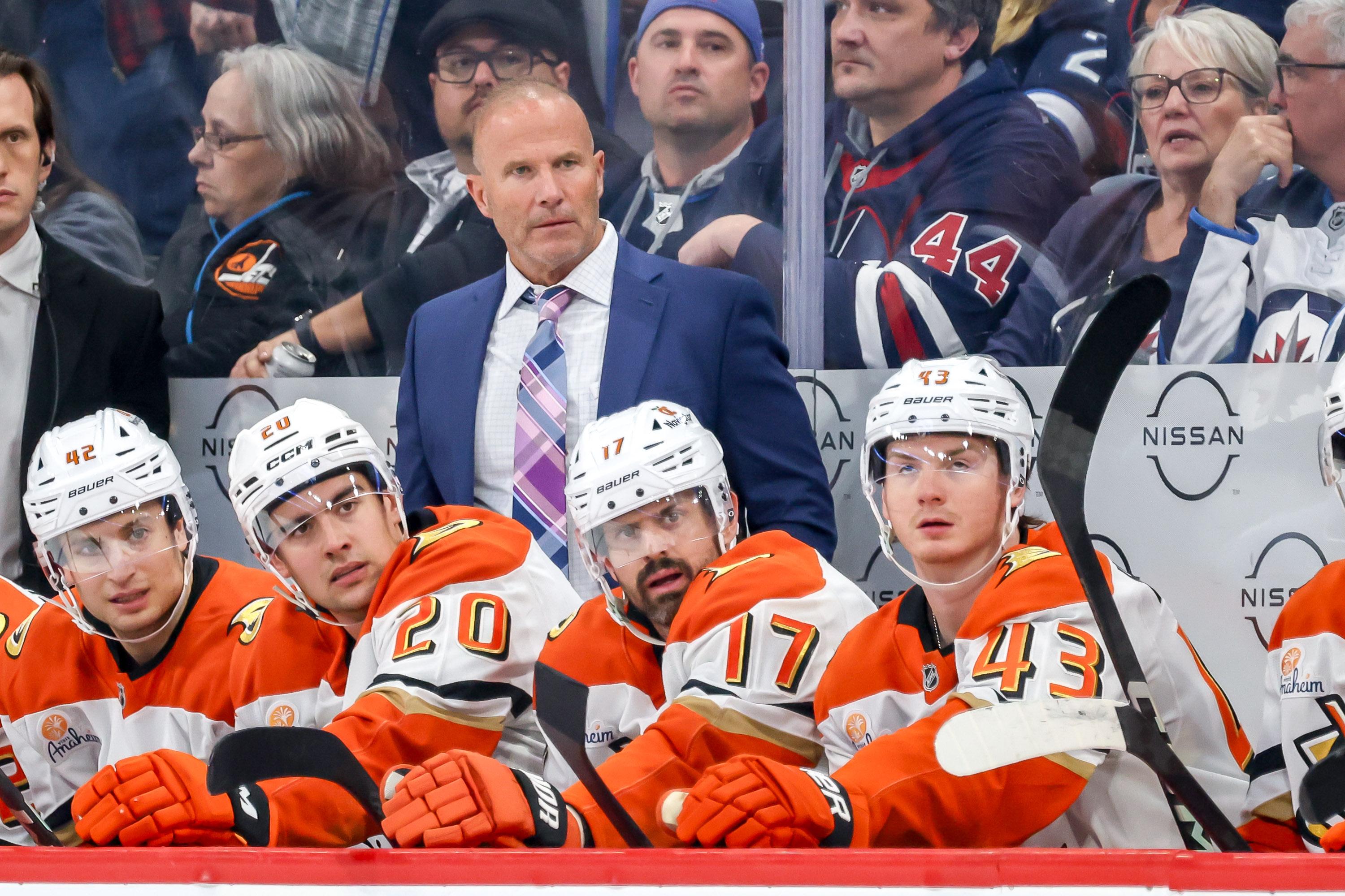 Anaheim Ducks v Winnipeg Jets