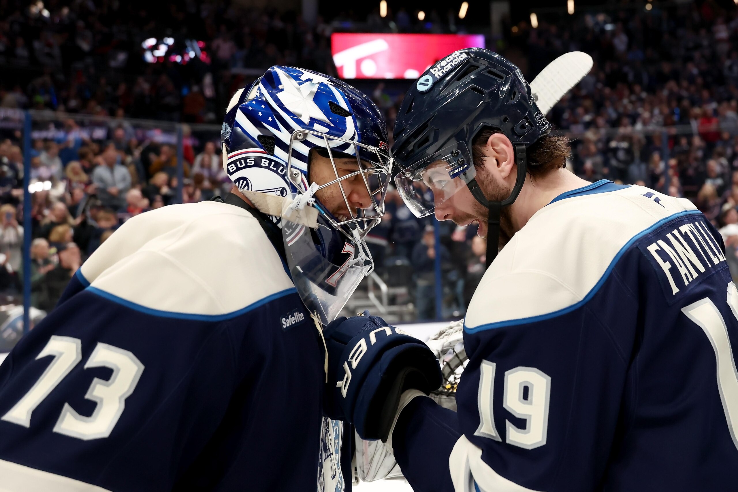 New York Islanders v Columbus Blue Jackets