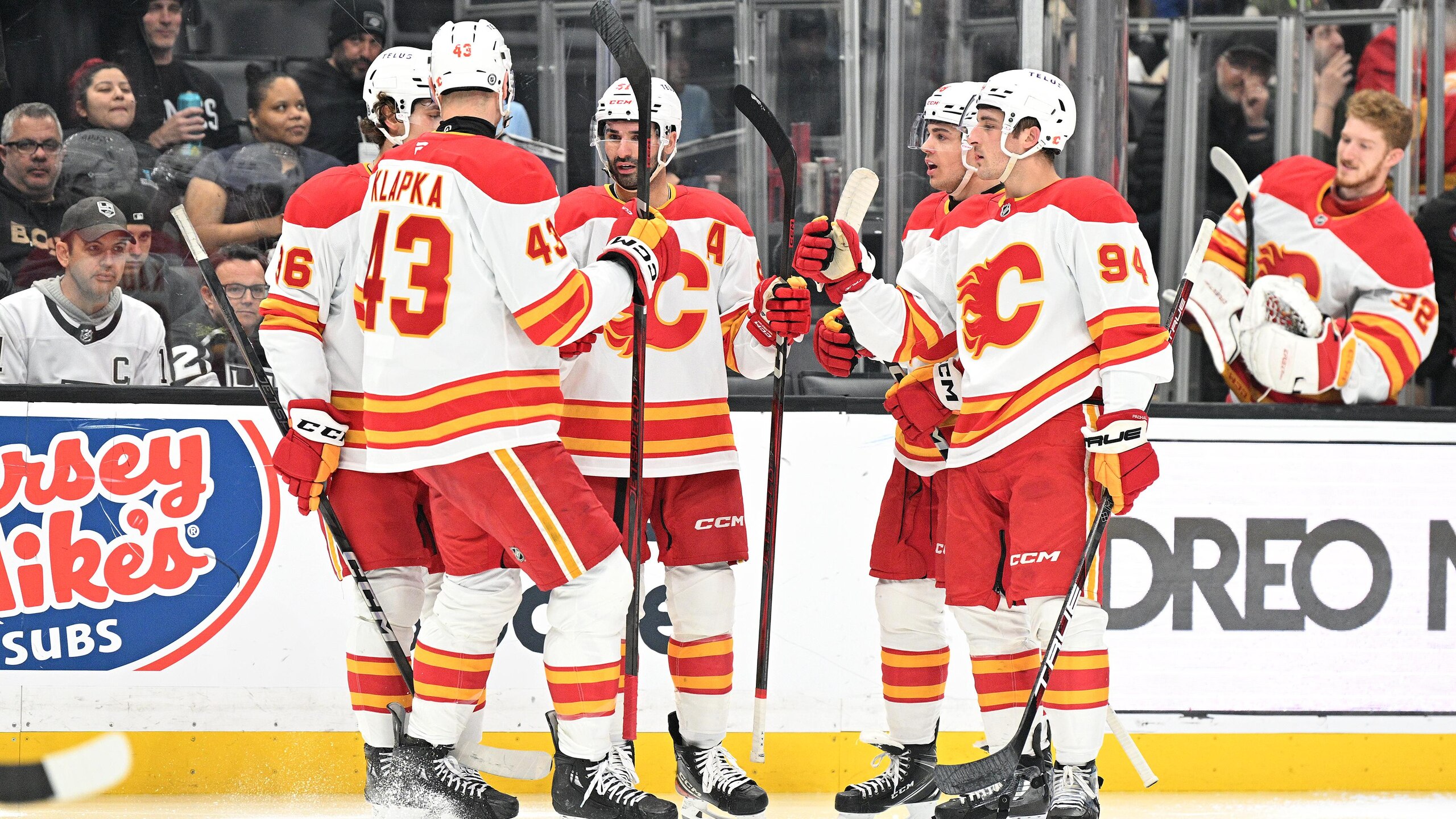 NHL: APR 17 Flames at Kings NHL: APR 17 Flames at Kings