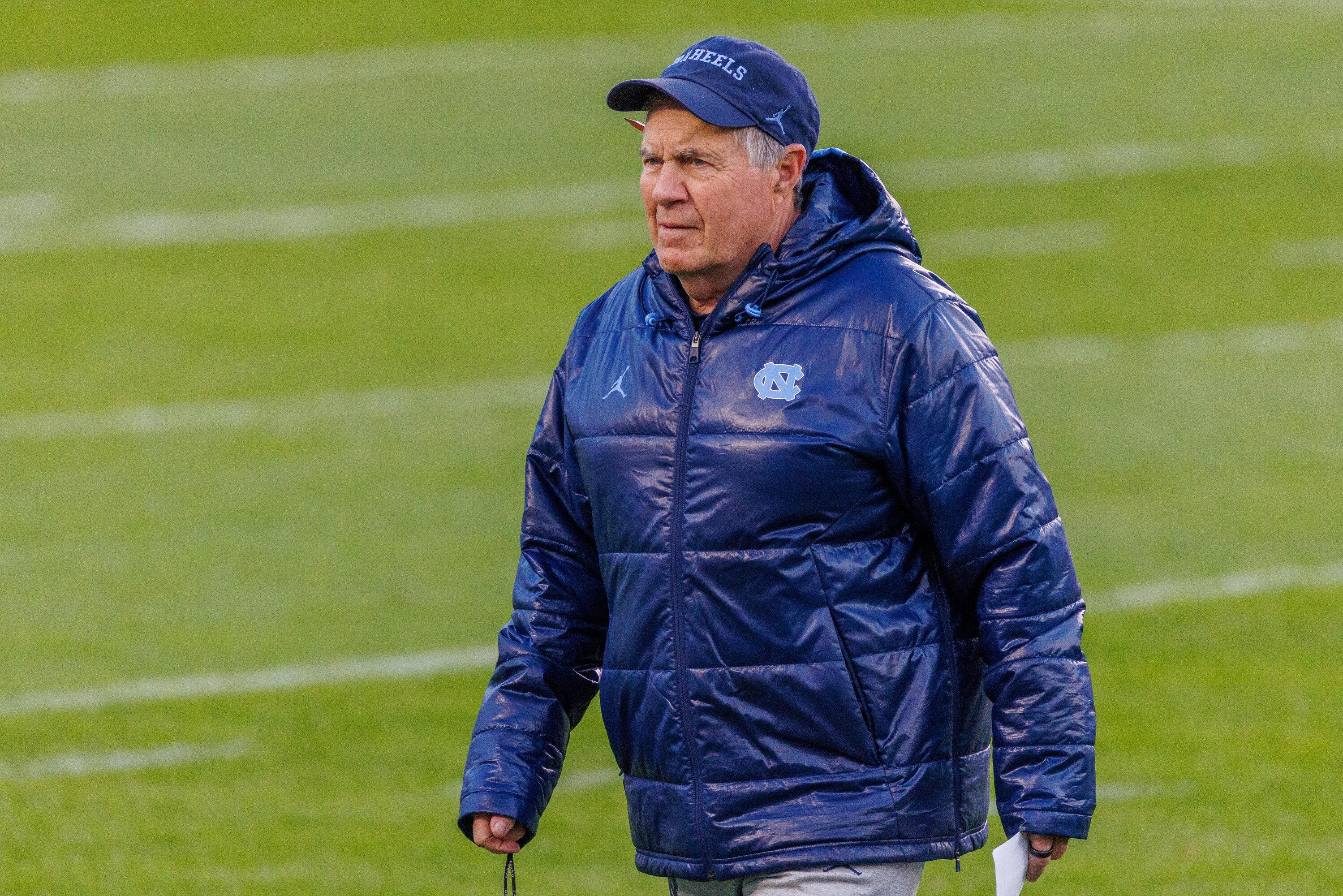 Bill Belichick Says He's 'Focused on Doing My Job' at UNC amid Jordon Hudson Rumors