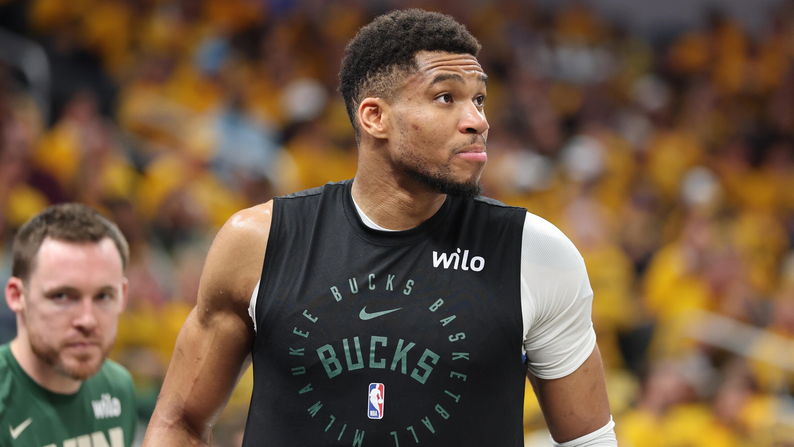 2025 NBA Playoffs - Milwaukee Bucks v Indiana Pacers 2025 NBA Playoffs - Milwaukee Bucks v Indiana Pacers