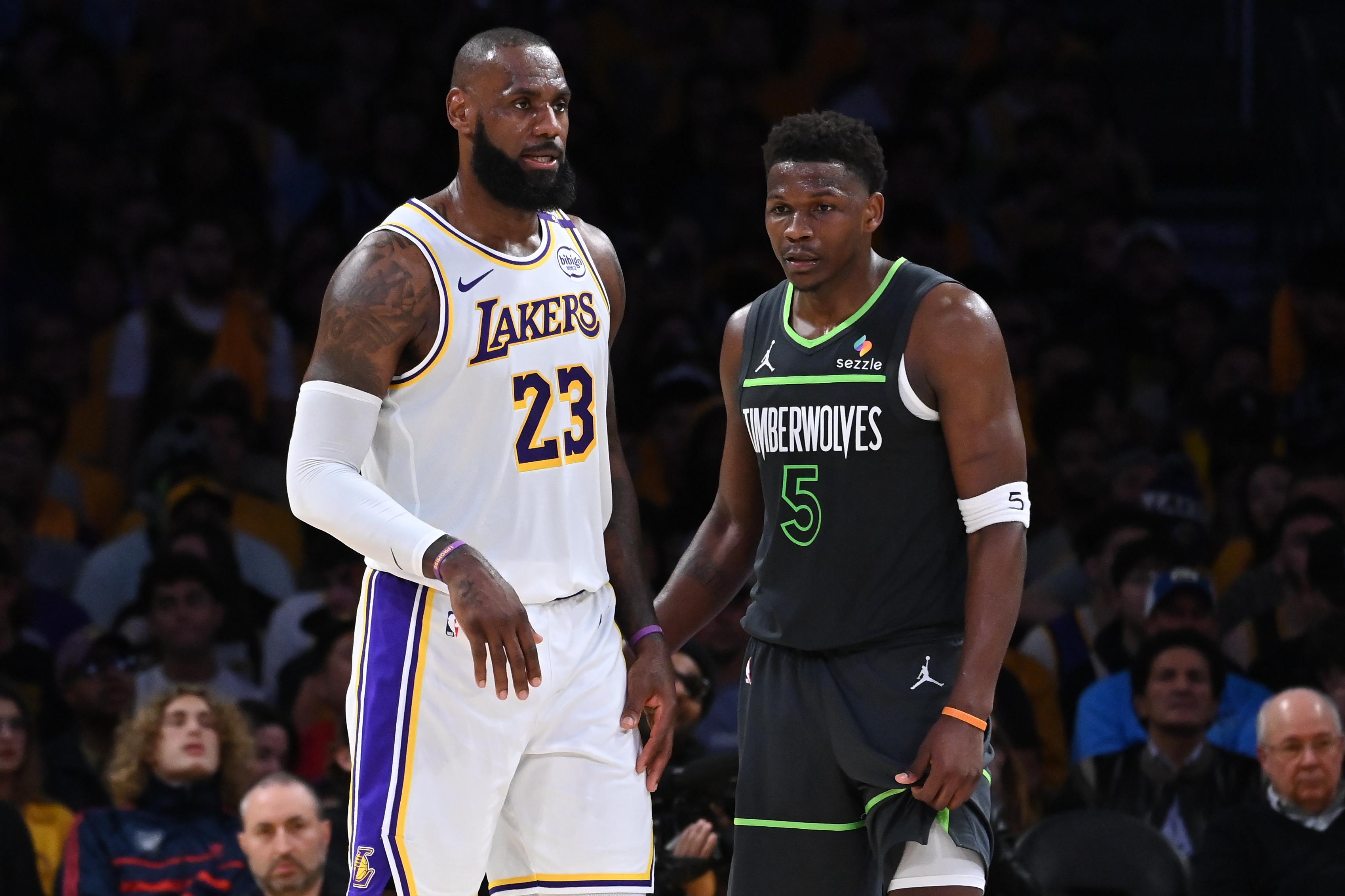 2025 NBA Playoffs - Minnesota Timberwolves v Los Angeles Lakers - Game One