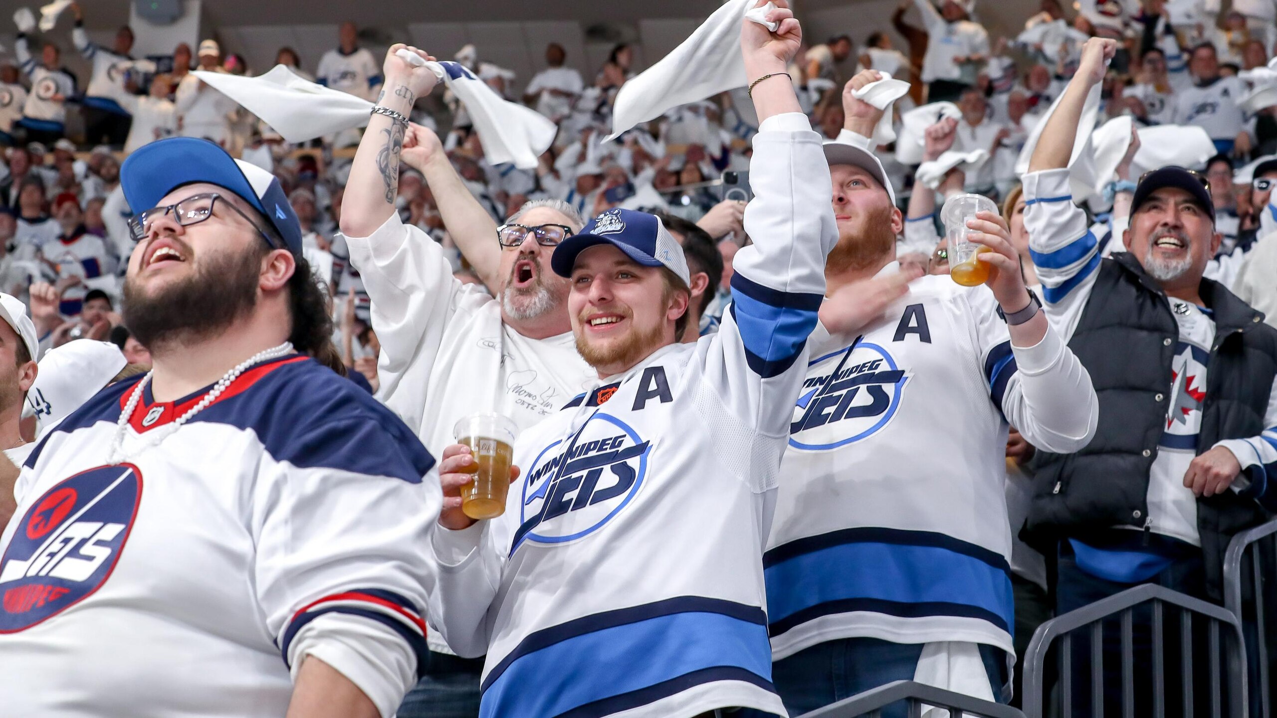 St. Louis Blues v Winnipeg Jets - Game One St. Louis Blues v Winnipeg Jets - Game One