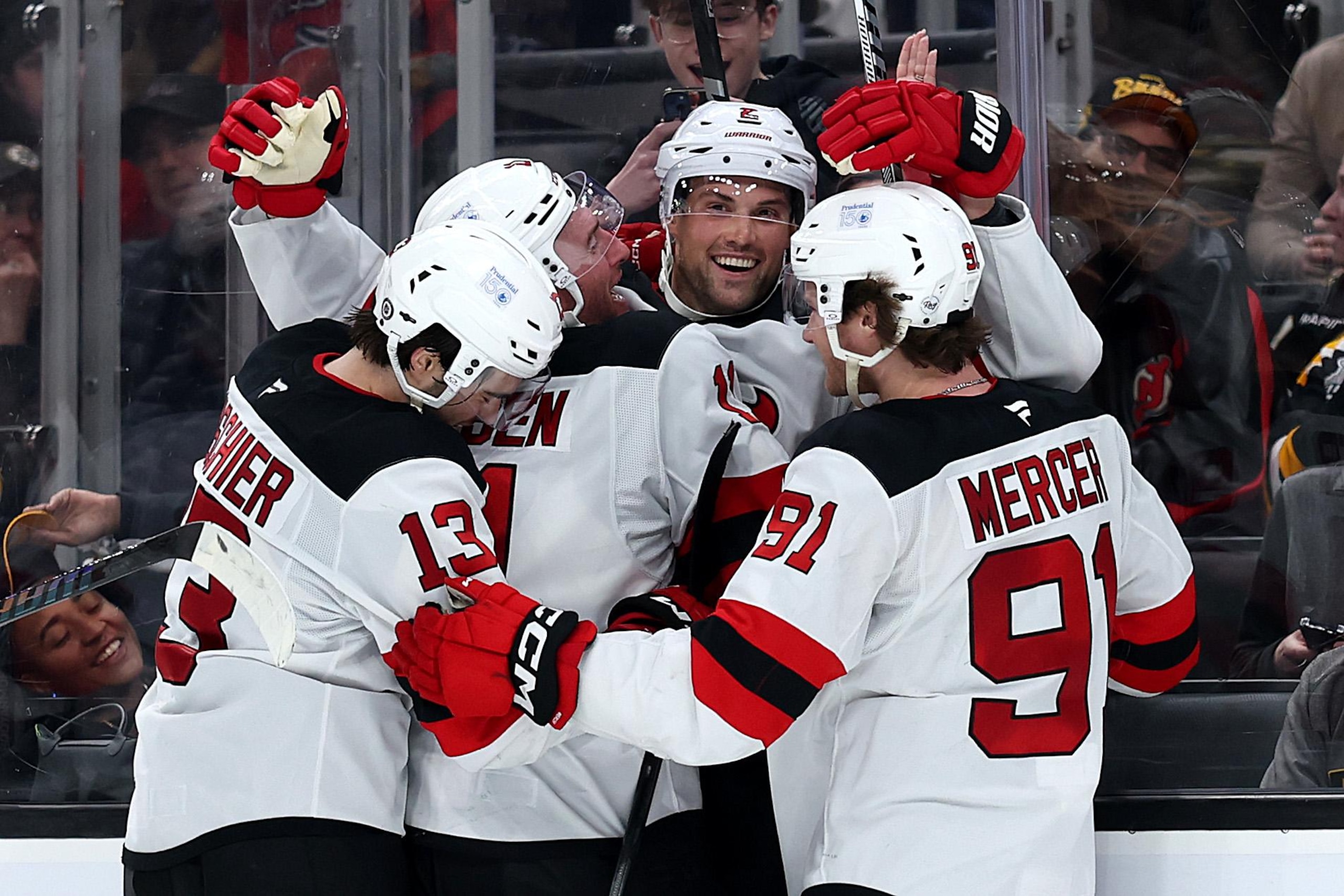 New Jersey Devils v Boston Bruins